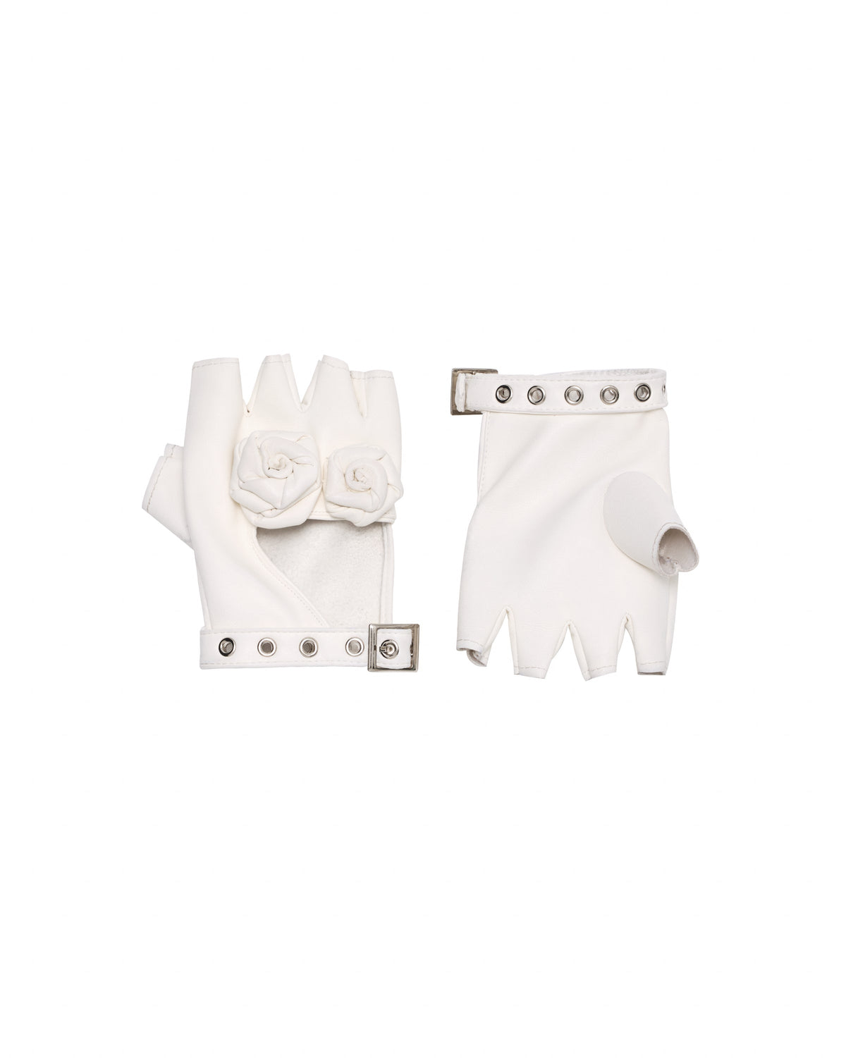 IZABEL GLOVES (WHITE) by BUPBES