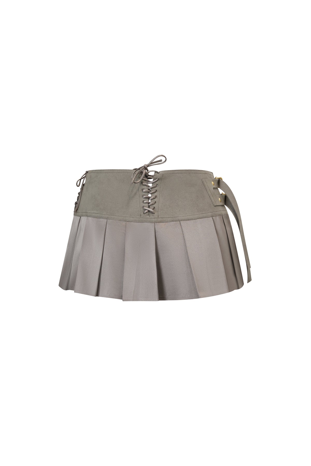 “Buckle Cincher” Grey by Sultry Virgin