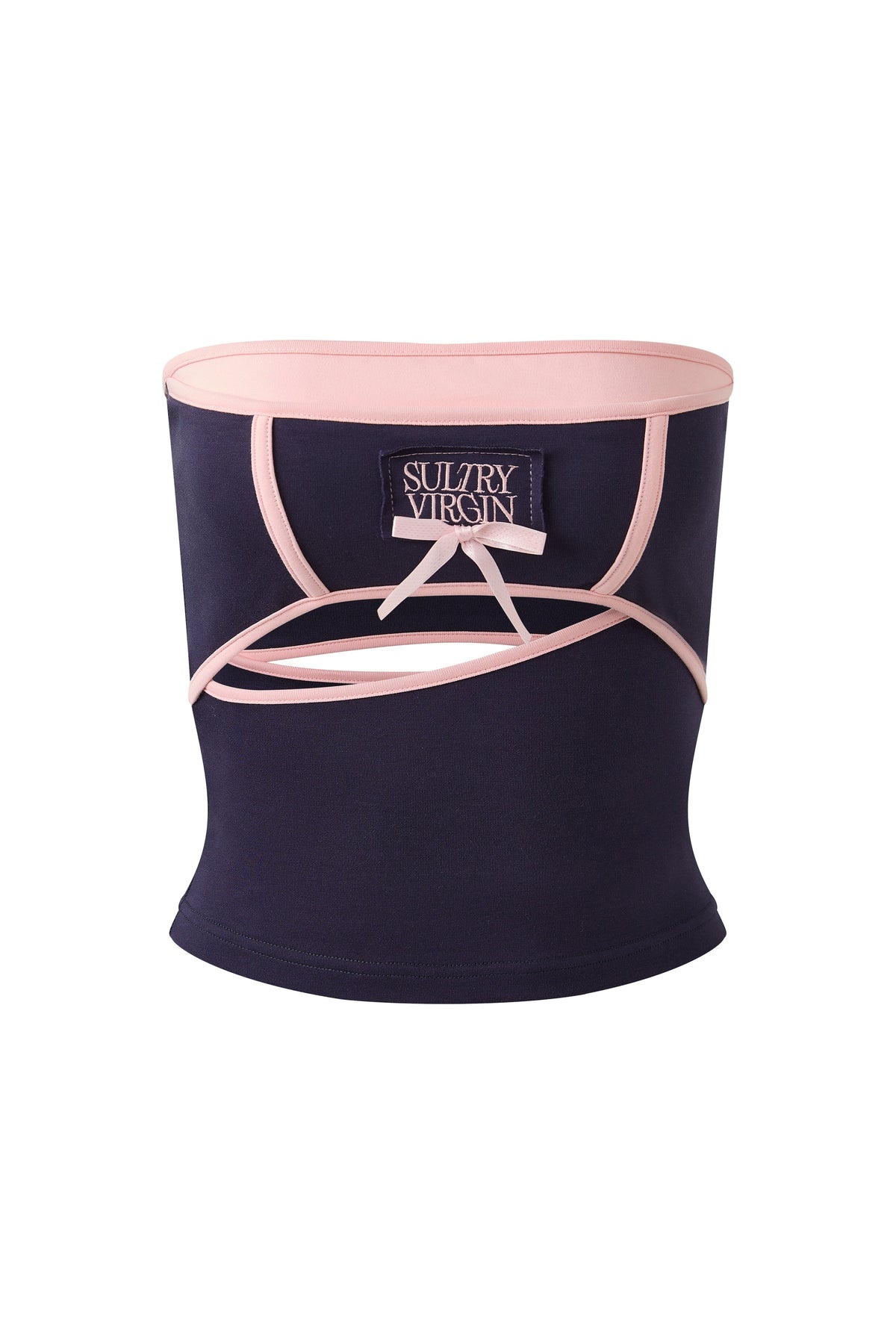"Hollowed Orbit" Tube Navy by Sultry Virgin