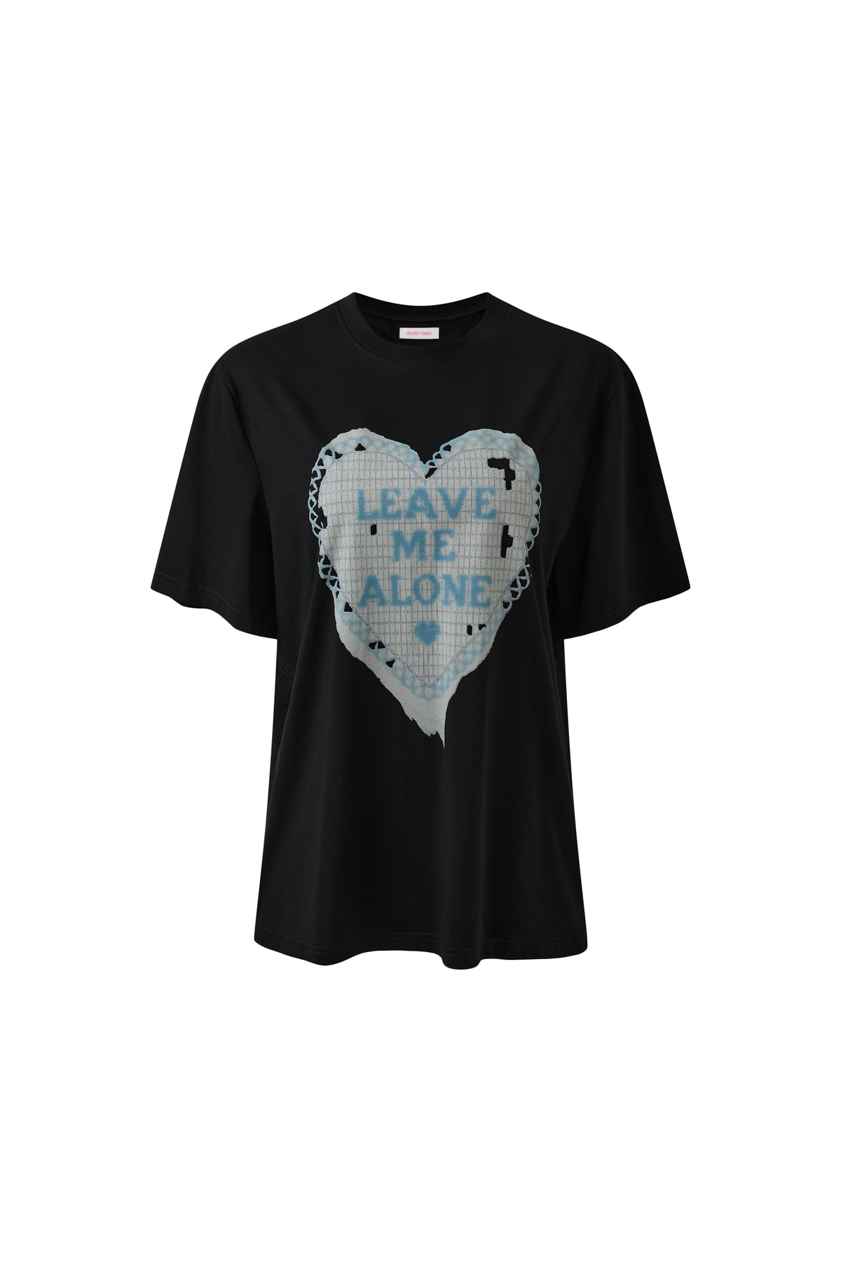 "Broken Pattern" Tee Black by Sultry Virgin