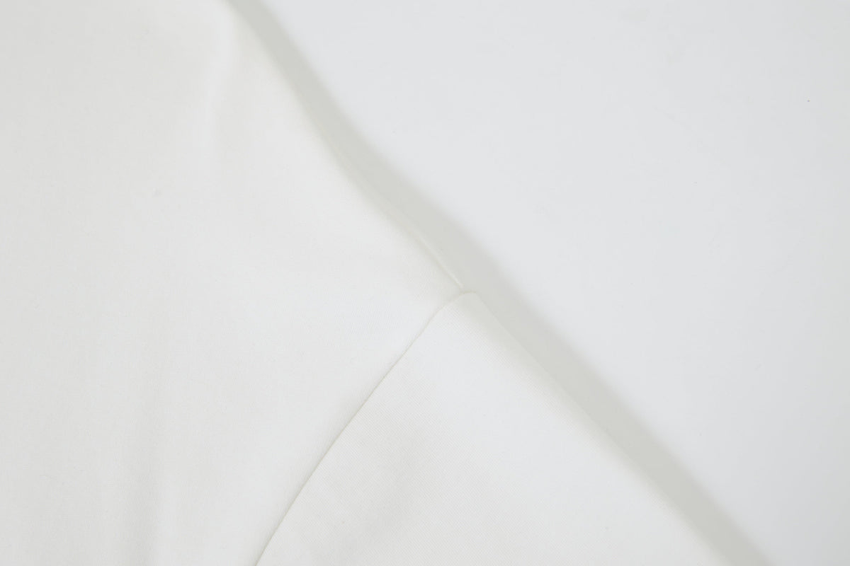 "SV Alphabet- Solid Vanilla" Tee by Sultry Virgin
