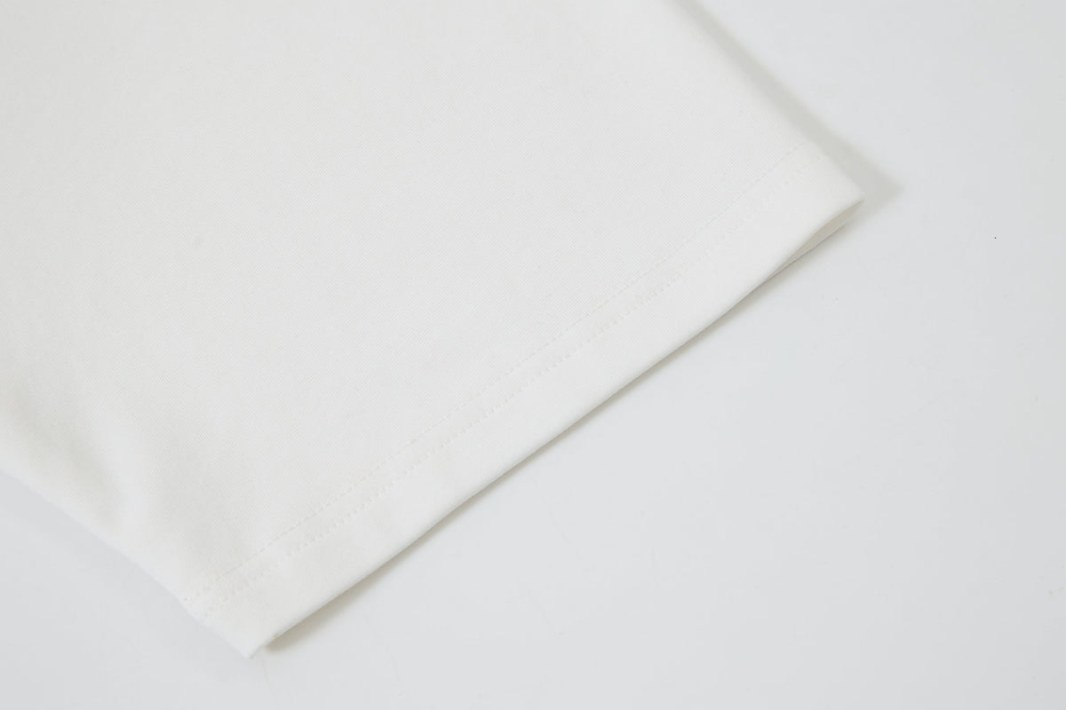 "SV Alphabet- Solid Vanilla" Tee by Sultry Virgin