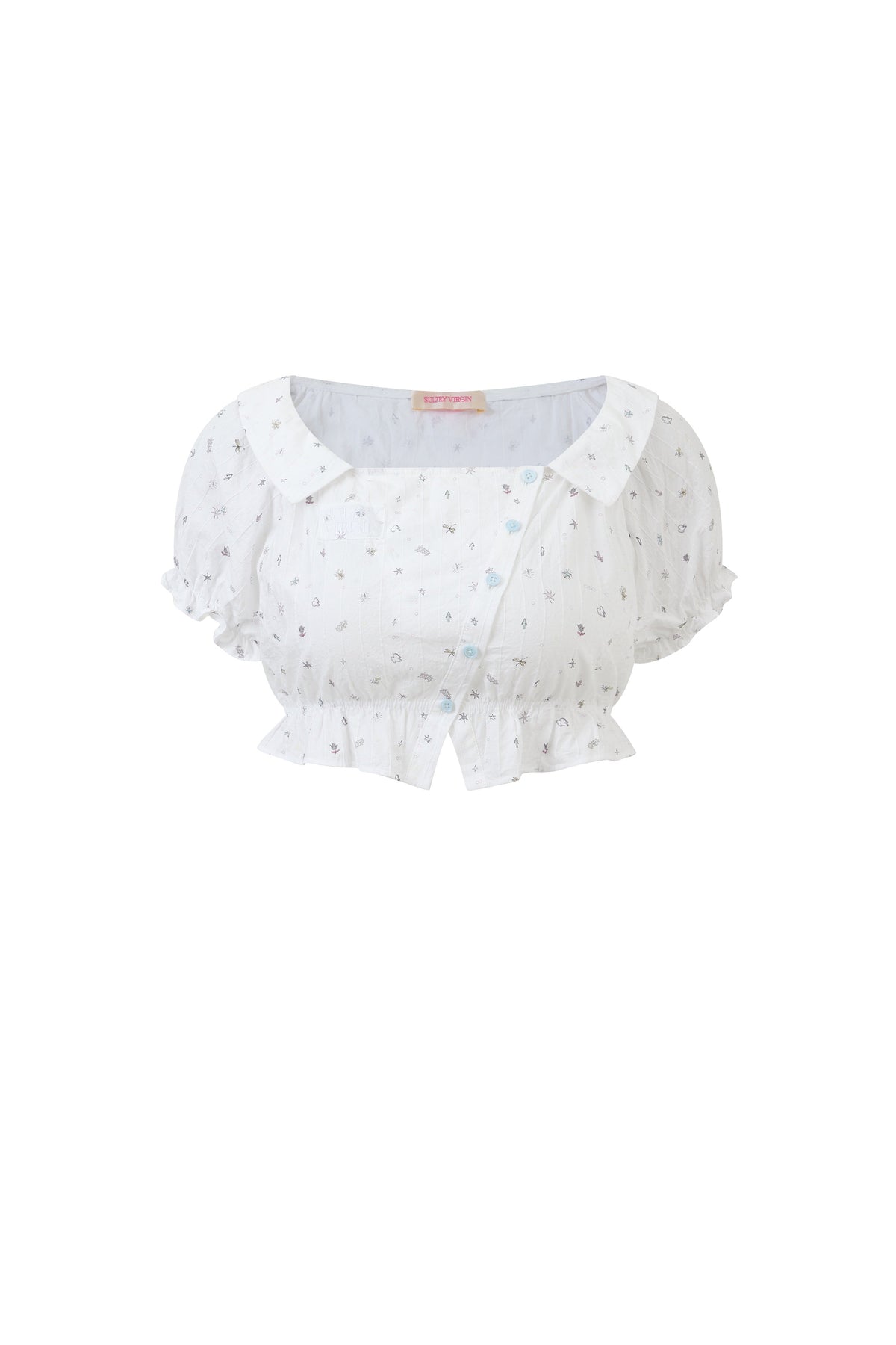 “The Infinitesimal” Crop Shirt by Sultry Virgin