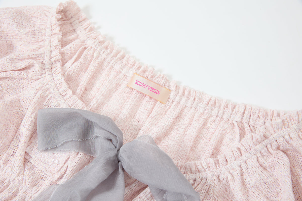 "Lenina" Top Pink by Sultry Virgin
