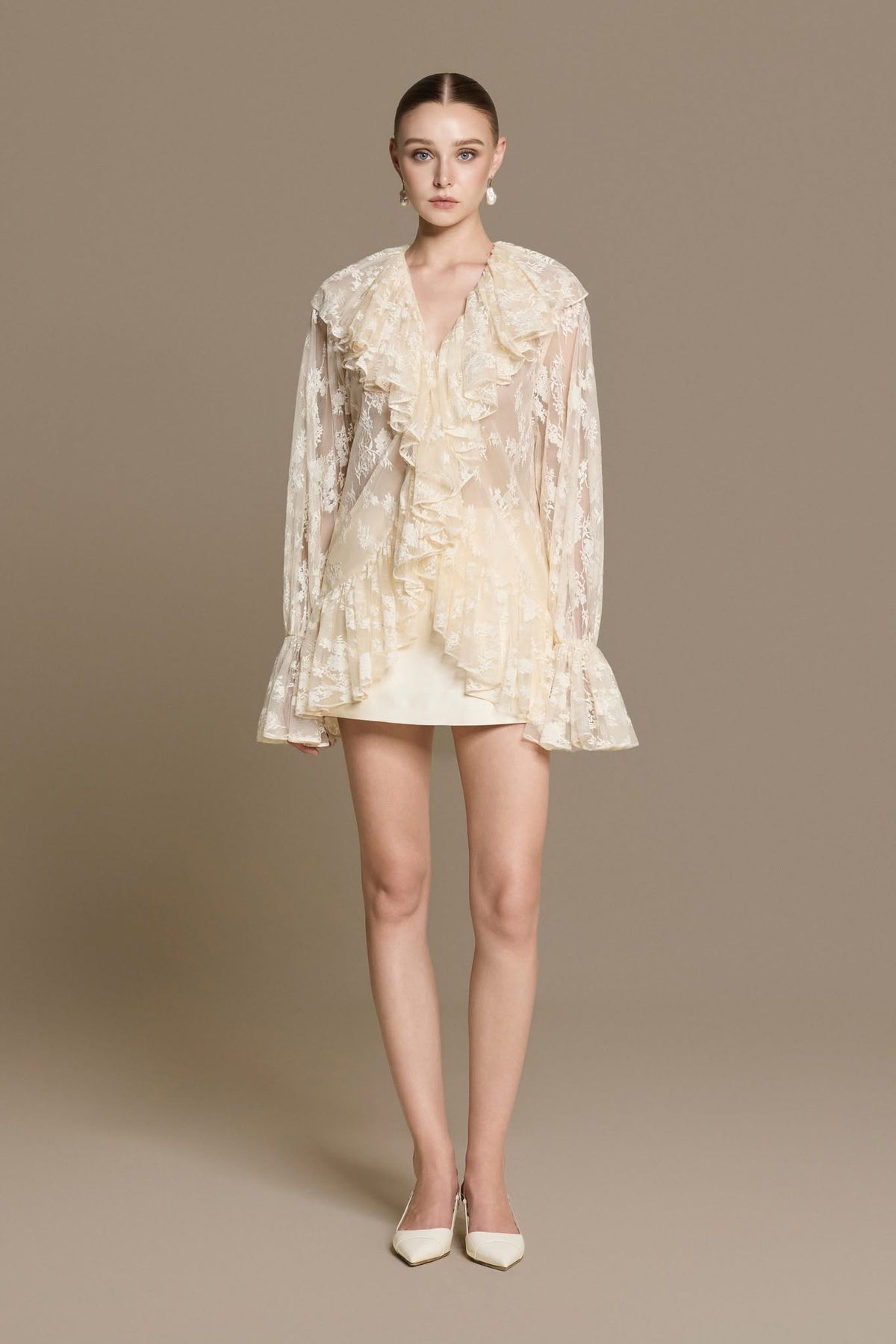 Romantica Lace Blouse by HUONG Boutique