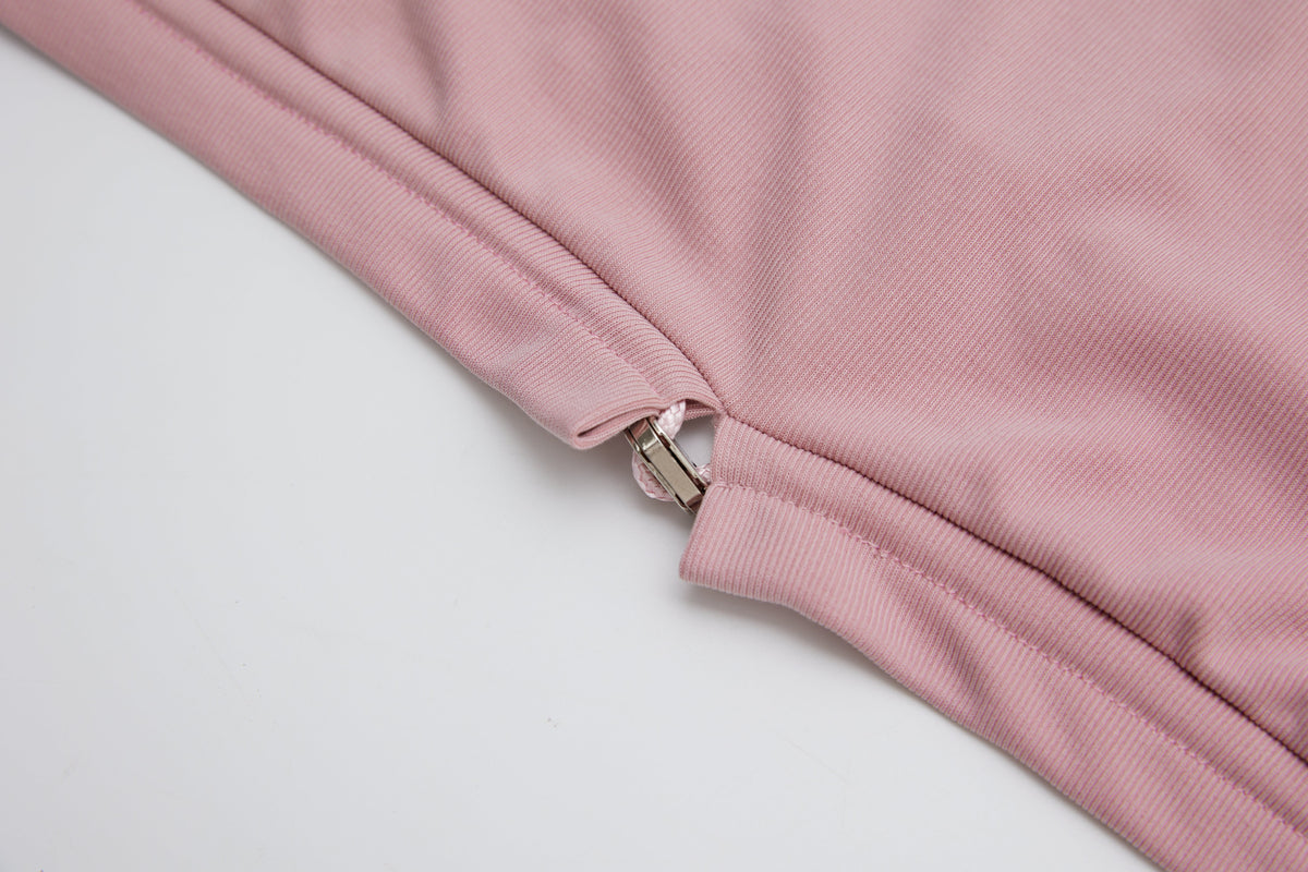 “Diffusion"Hoodie Pink by Sultry Virgin