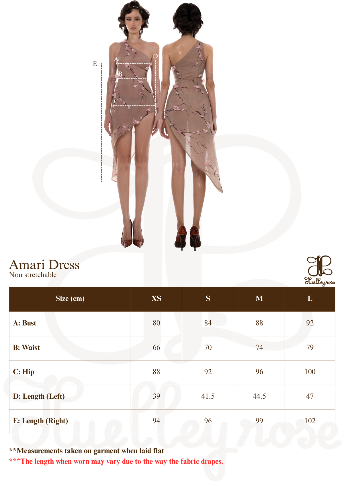 Amari Dress by Huelleyrose