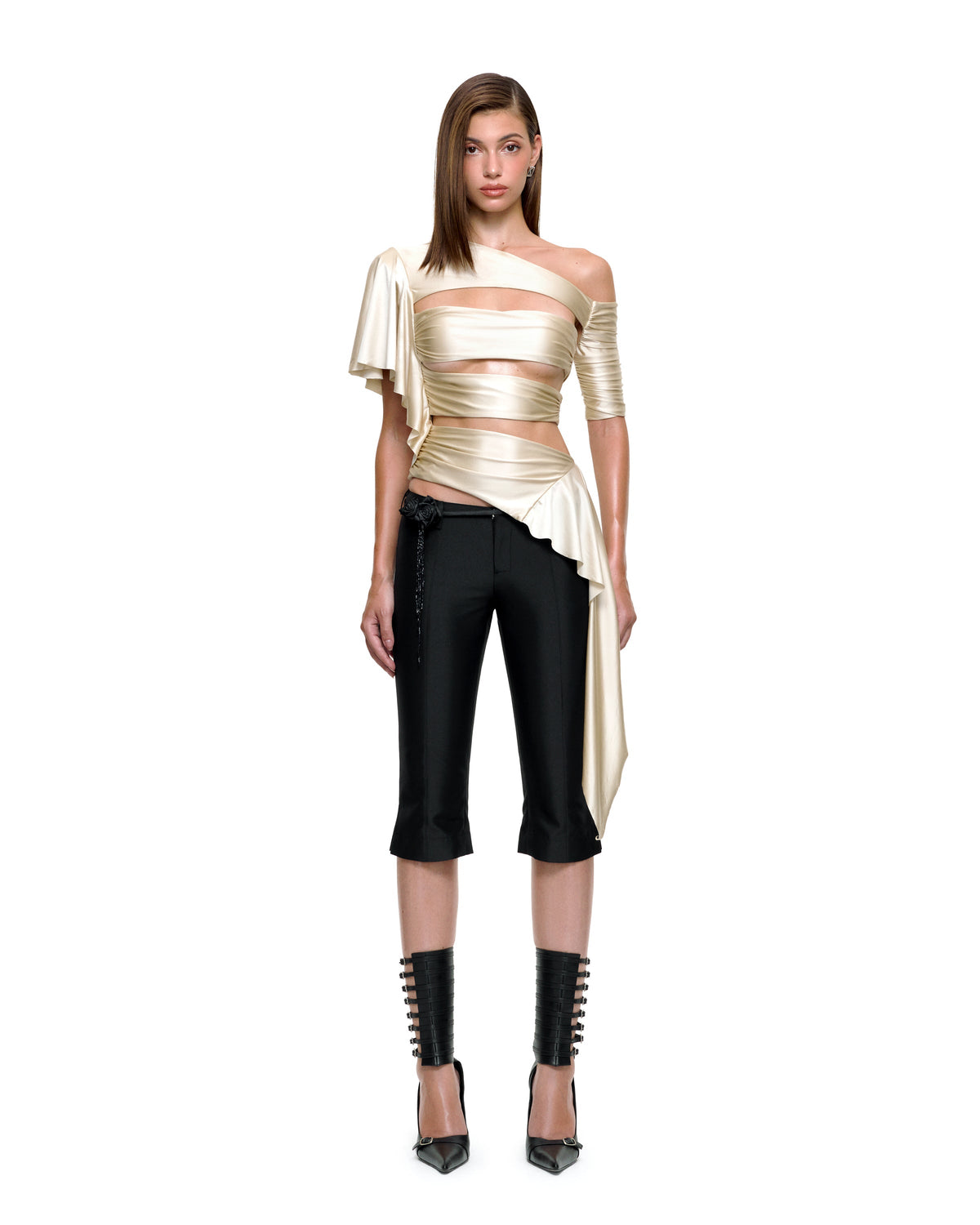 NADINE TOP (BEIGE) by BUPBES