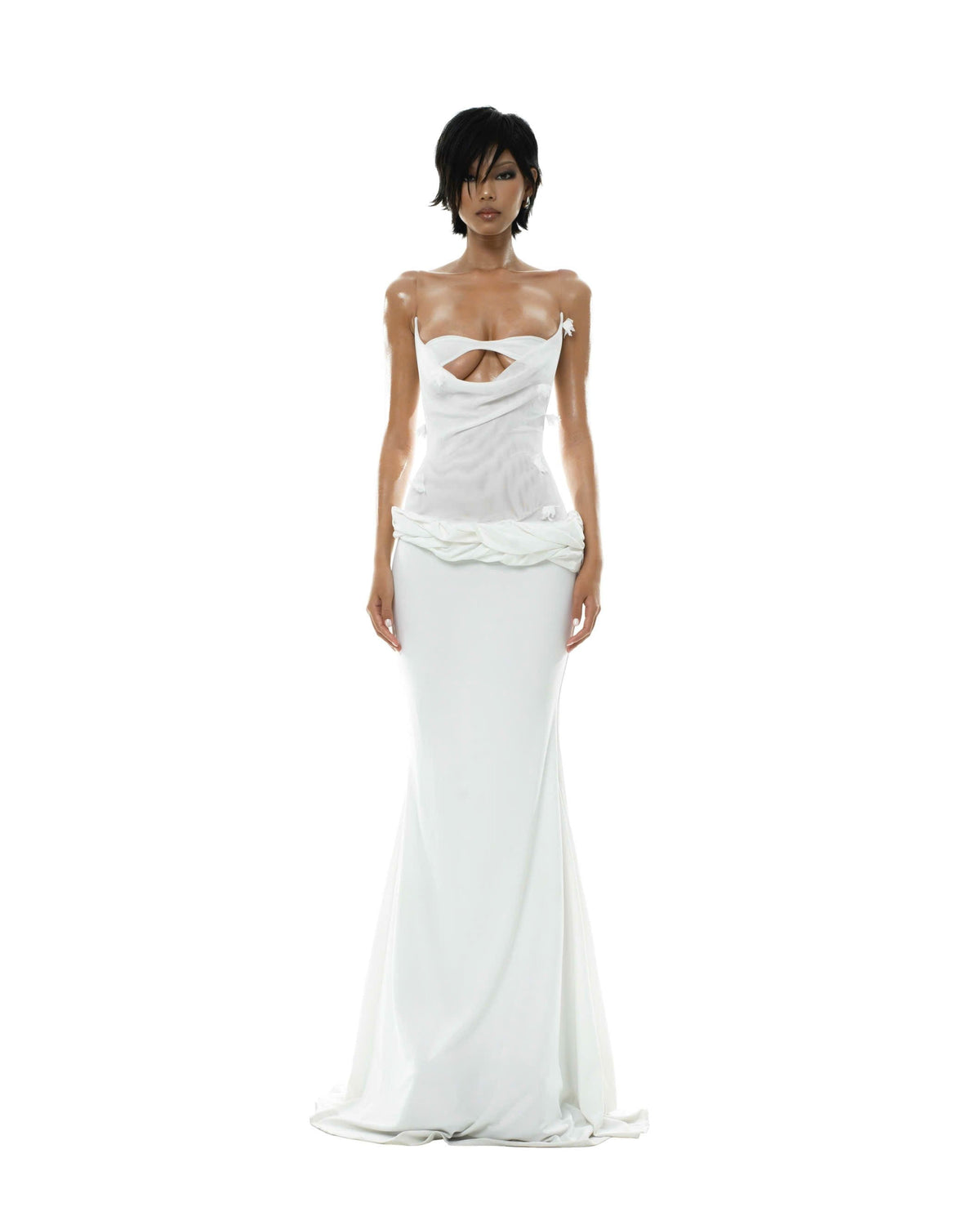 Sok Vy Dress - White by Huelleyrose