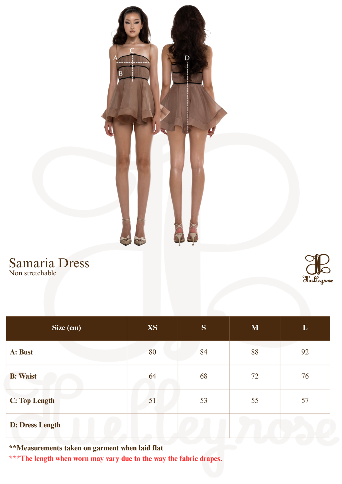Samaria Dress by Huelleyrose