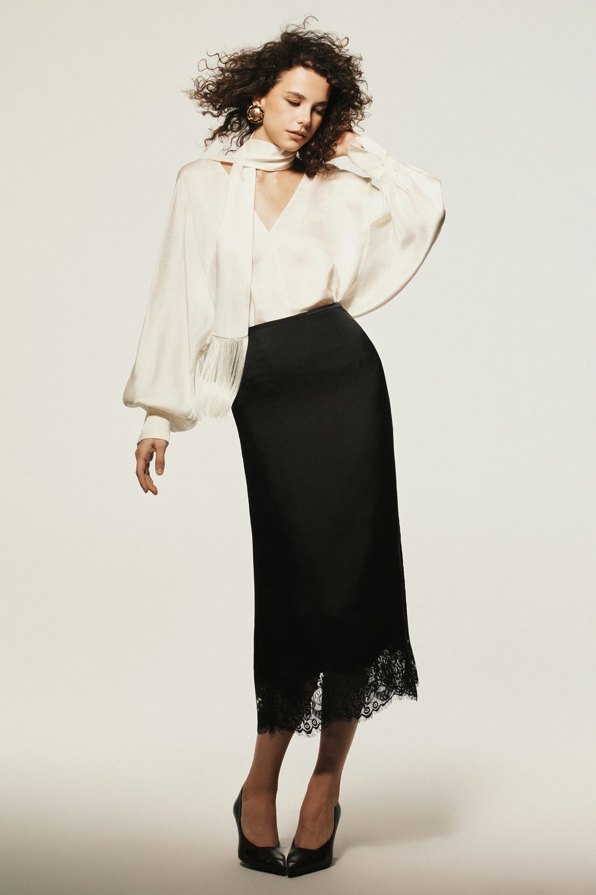 PHẠM Silk Blouse by HUONG Boutique