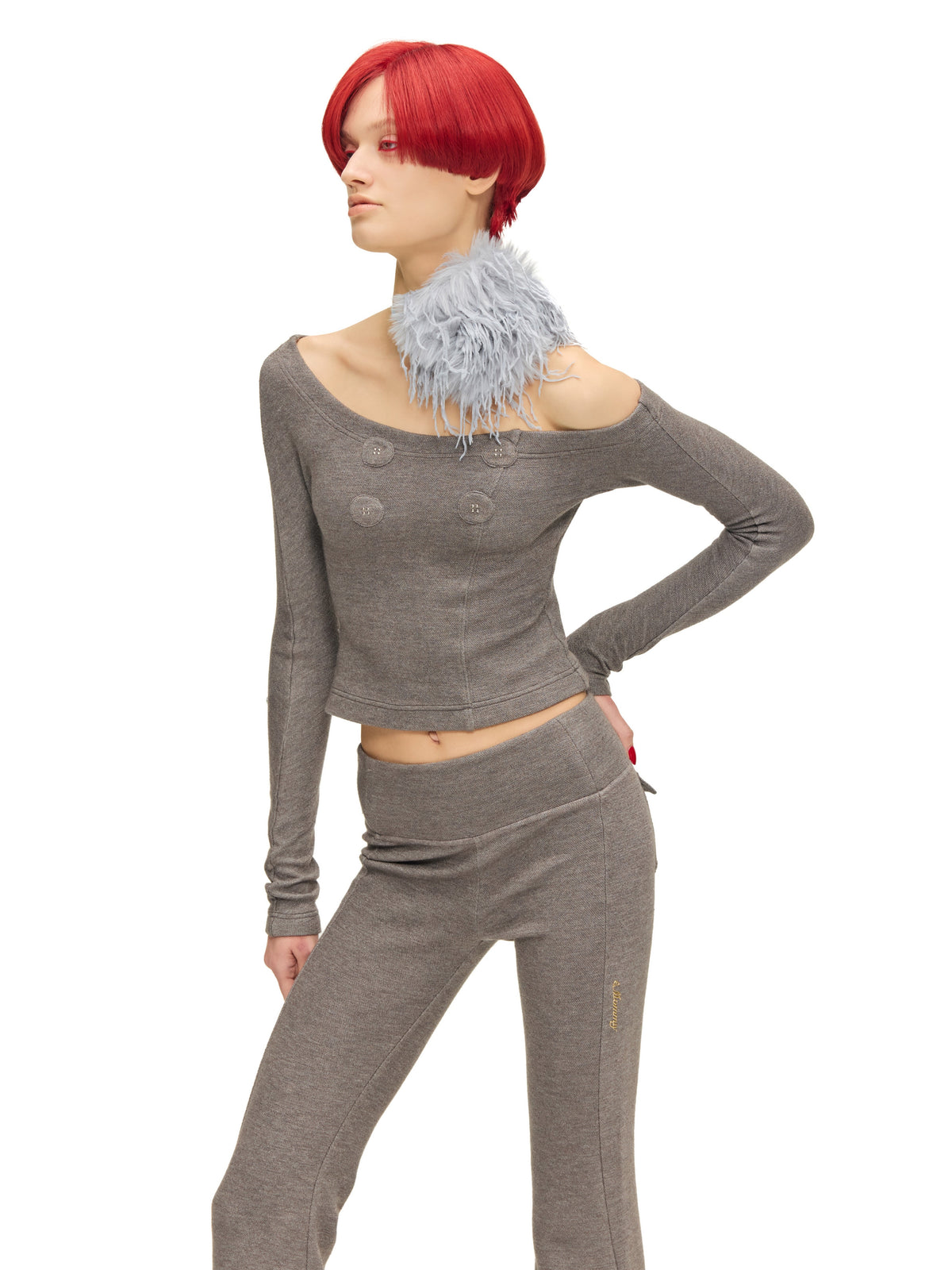 "Visitor" Flared Pants by Sultry Virgin