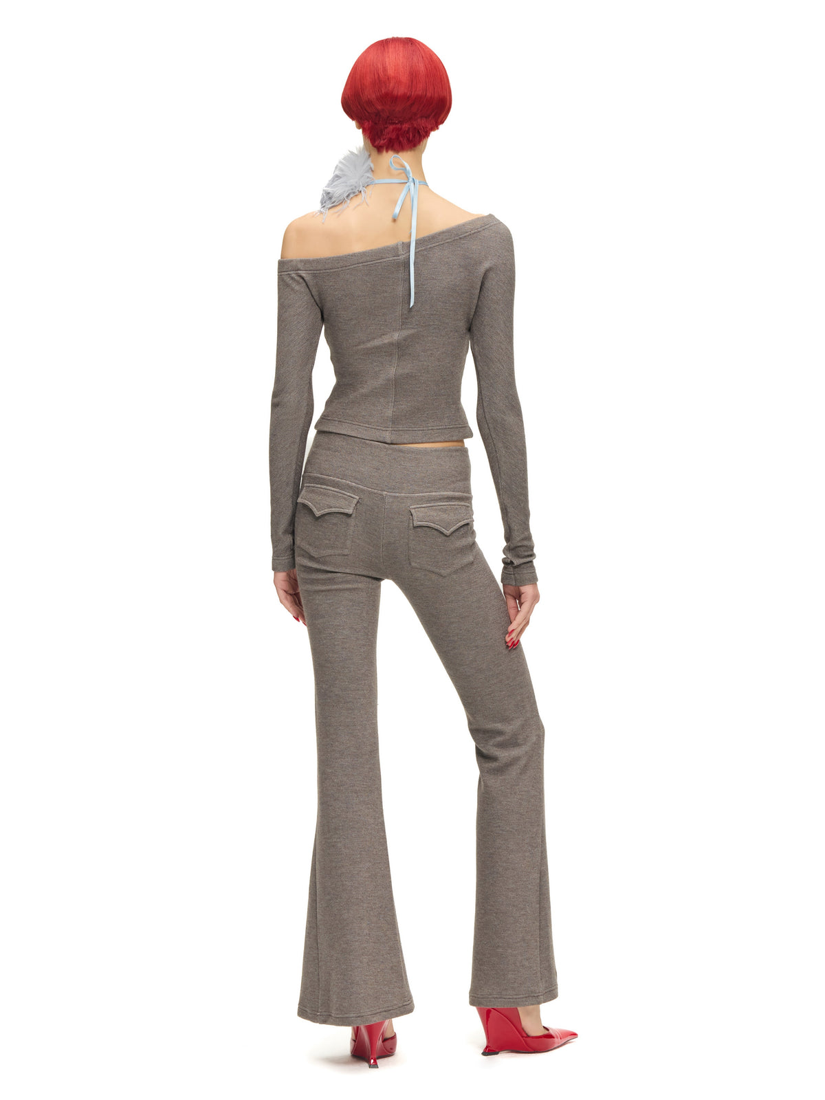 "Visitor" Flared Pants by Sultry Virgin