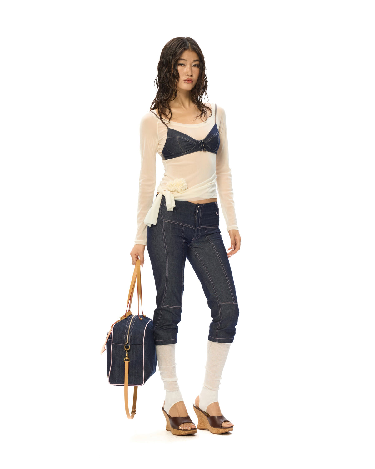 "Virgin Denim" Capri by Sultry Virgin