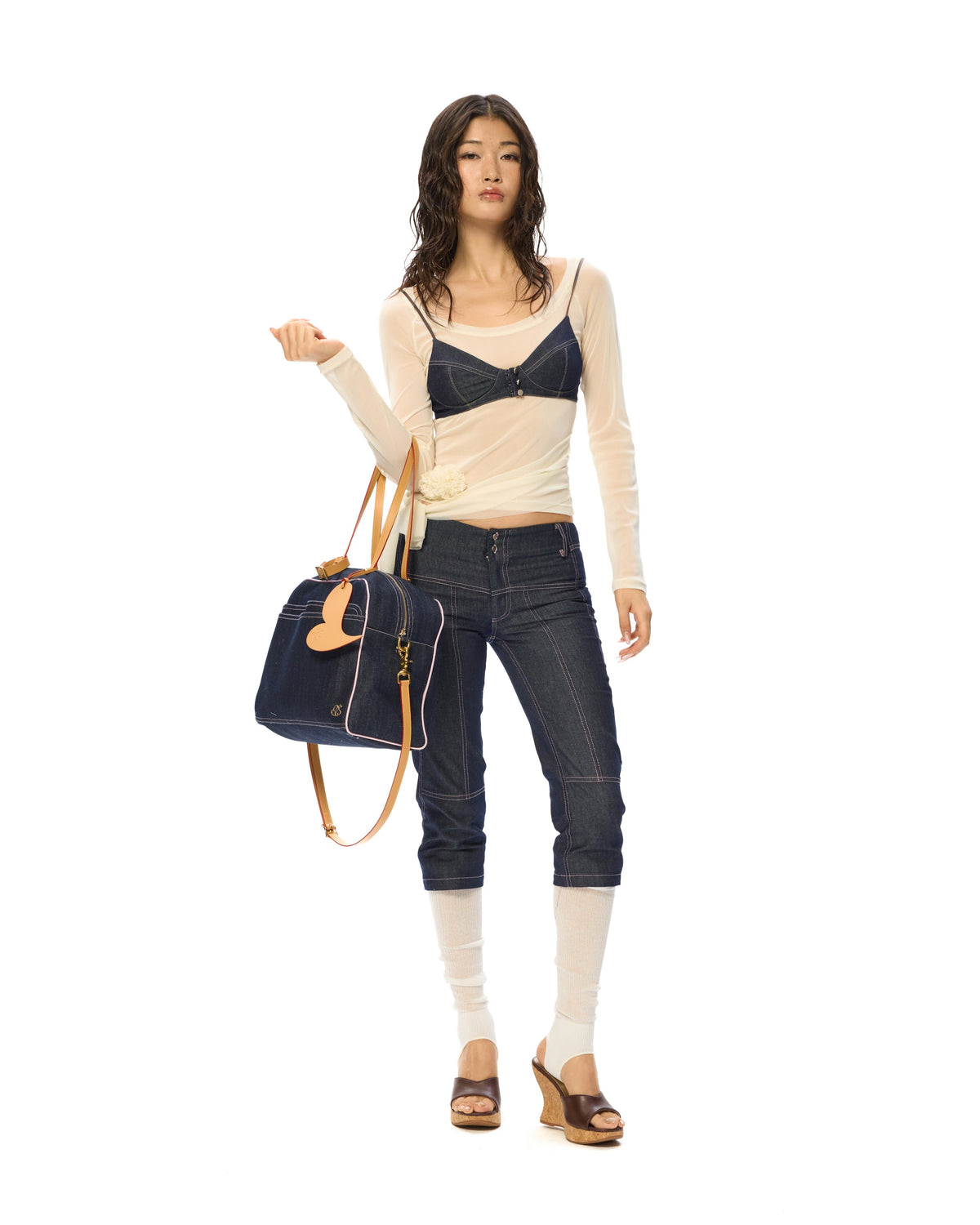 "Virgin Denim" Capri by Sultry Virgin