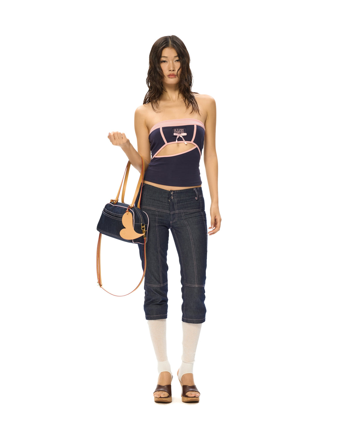 “Easy Tuck” Petite Denim by Sultry Virgin
