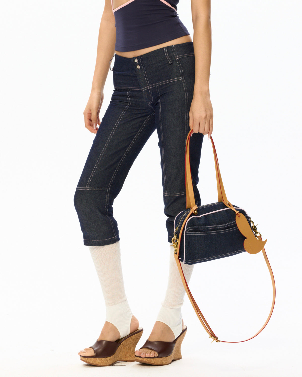 “Easy Tuck” Petite Denim by Sultry Virgin