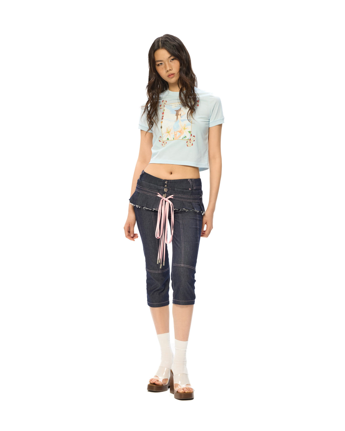 "Virgin Denim" Capri by Sultry Virgin