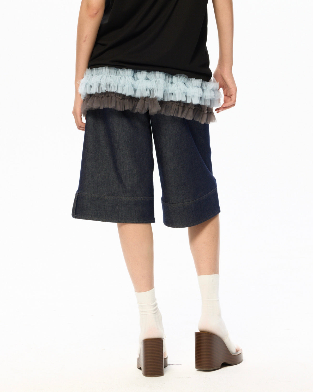 "Virgin Denim" Bermuda by Sultry Virgin