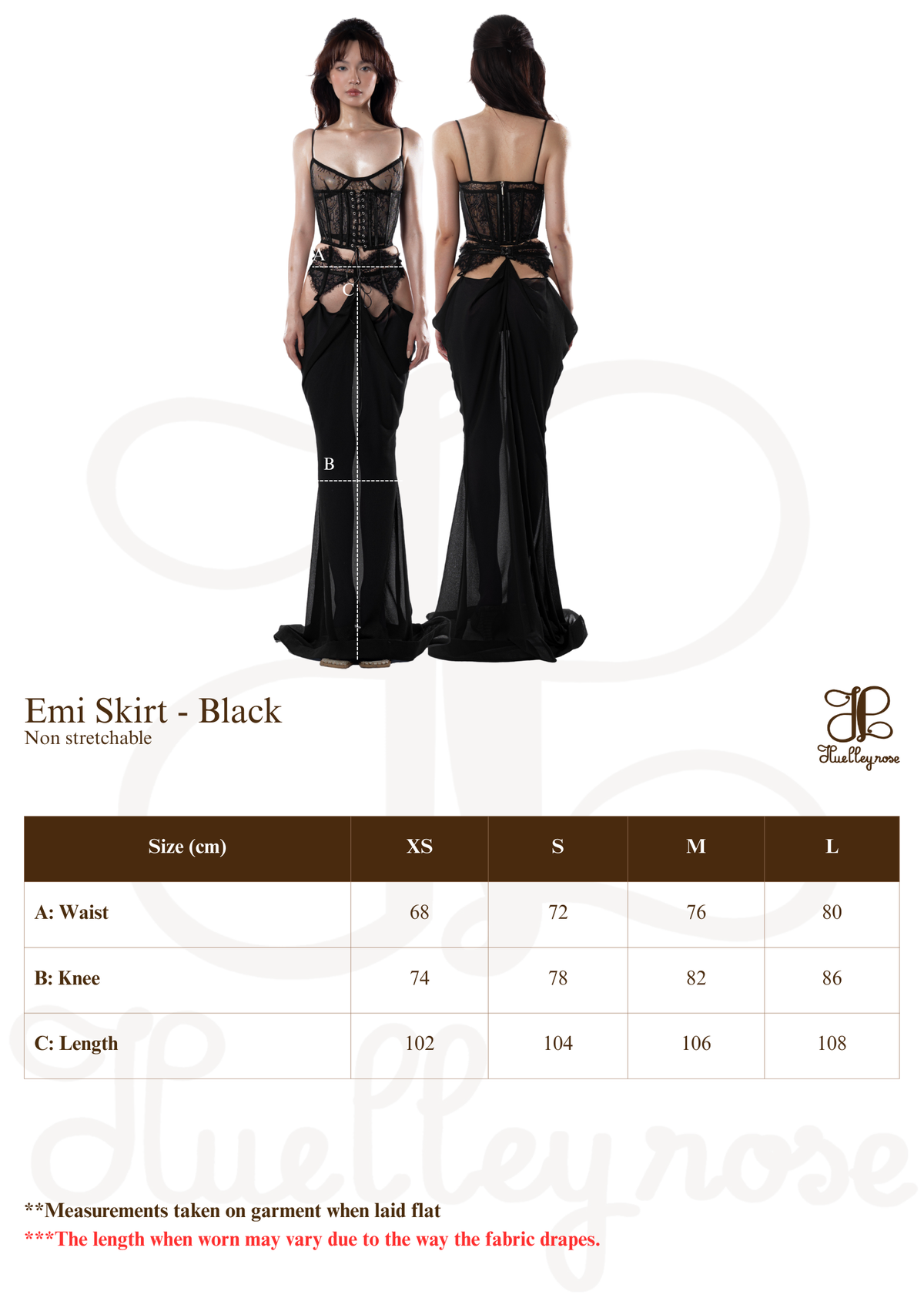 Emi Set - Black by Huelleyrose
