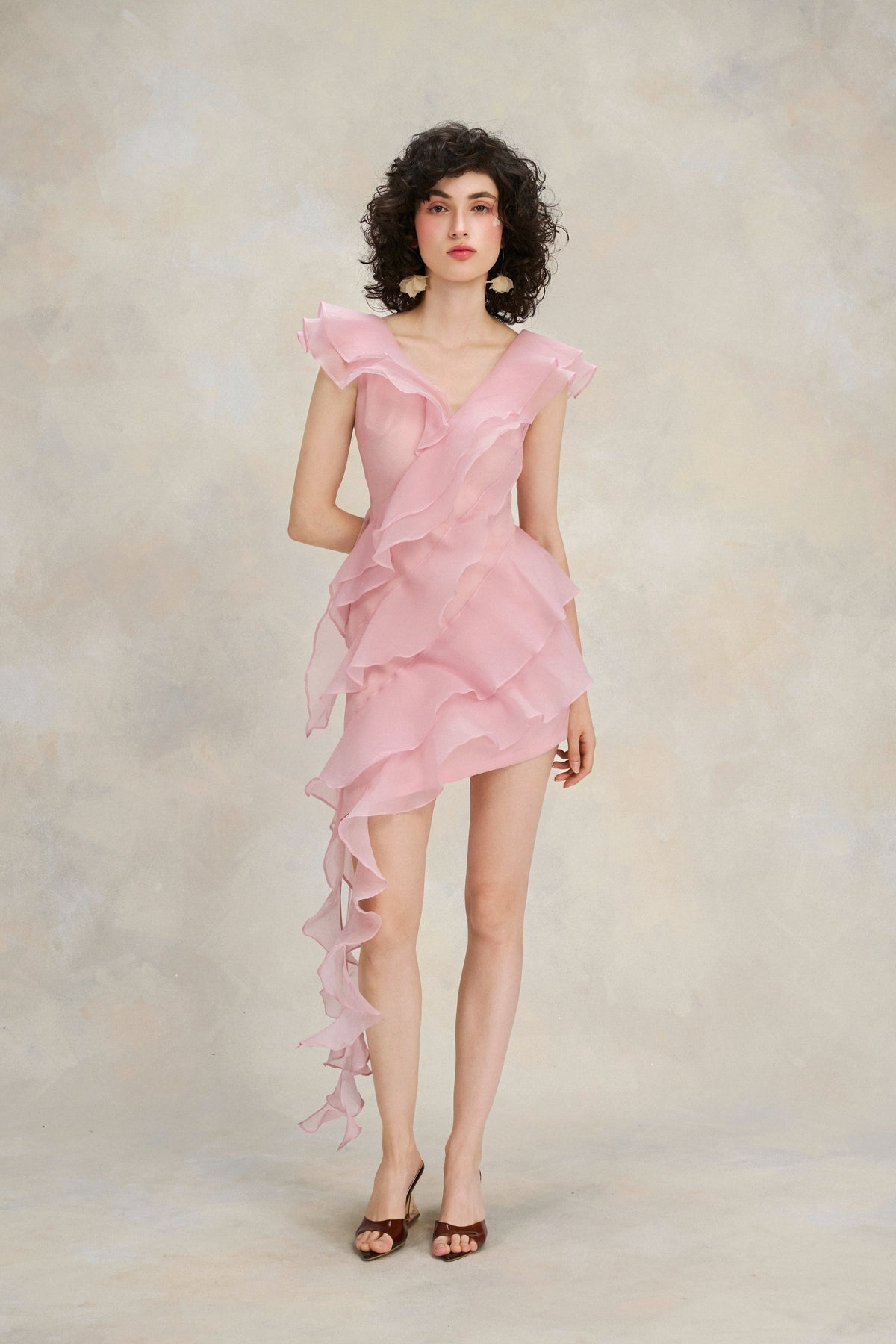 Summer Muse Dress - Pink by Emchic