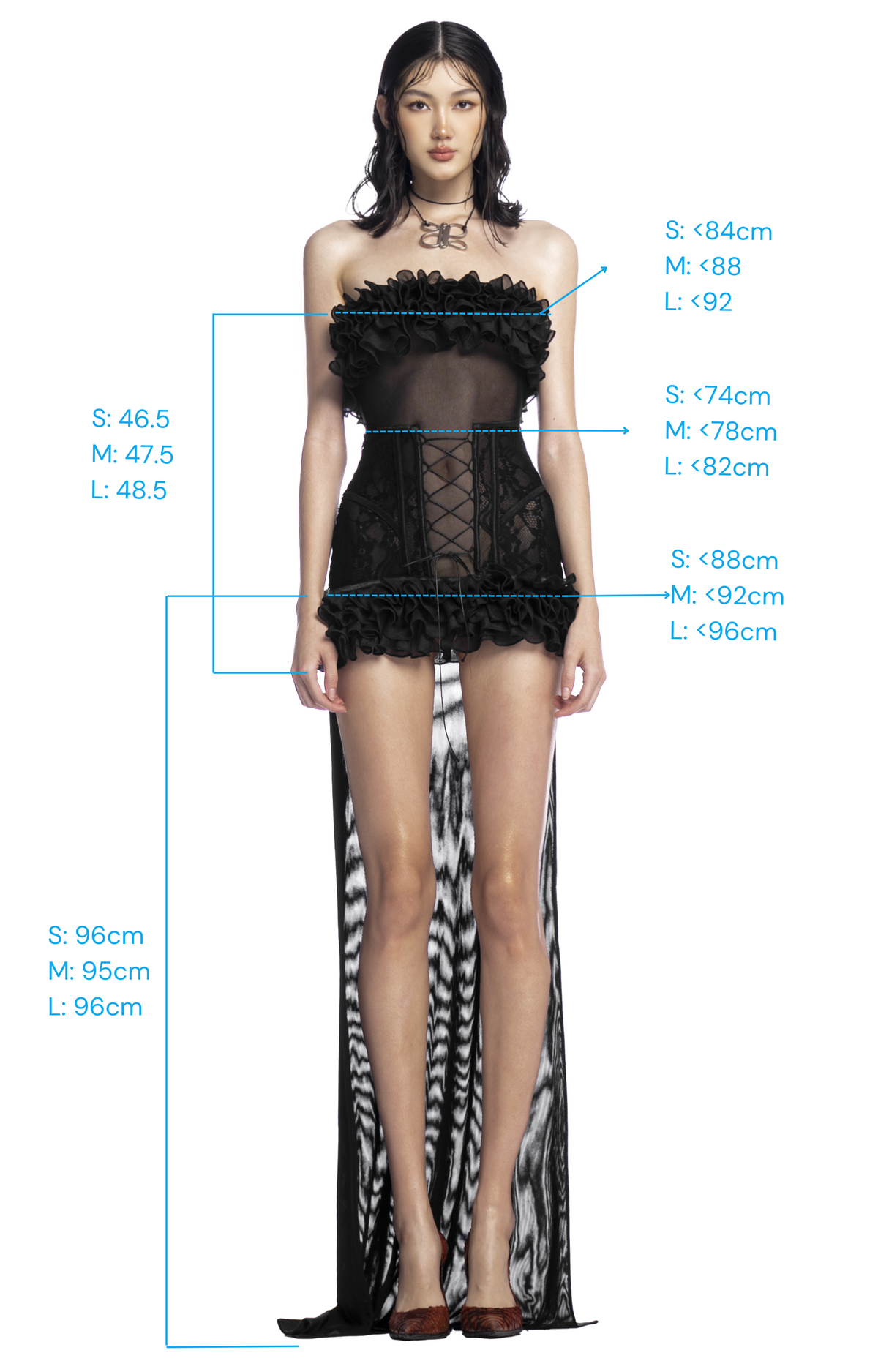 BELINDA DRESS - BLACK by Huelleyrose