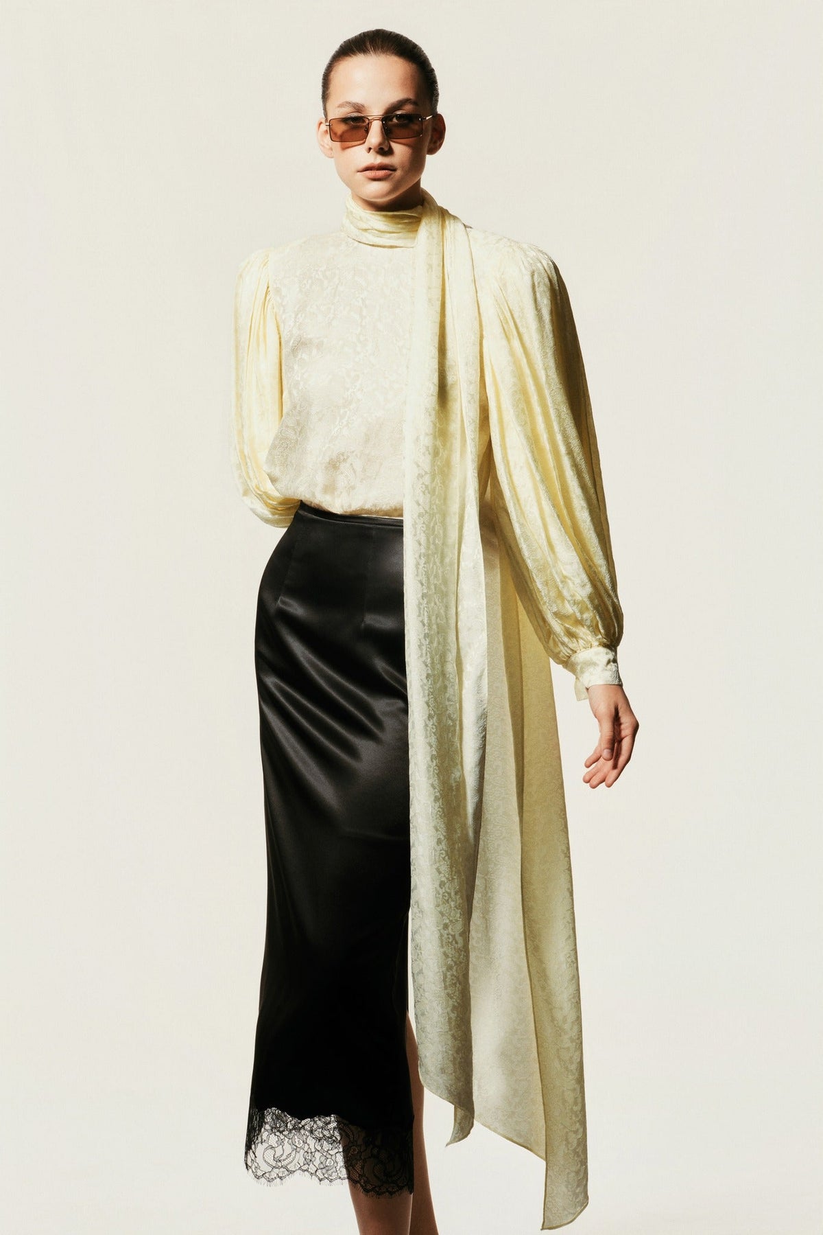 Noir Skirt by HUONG Boutique