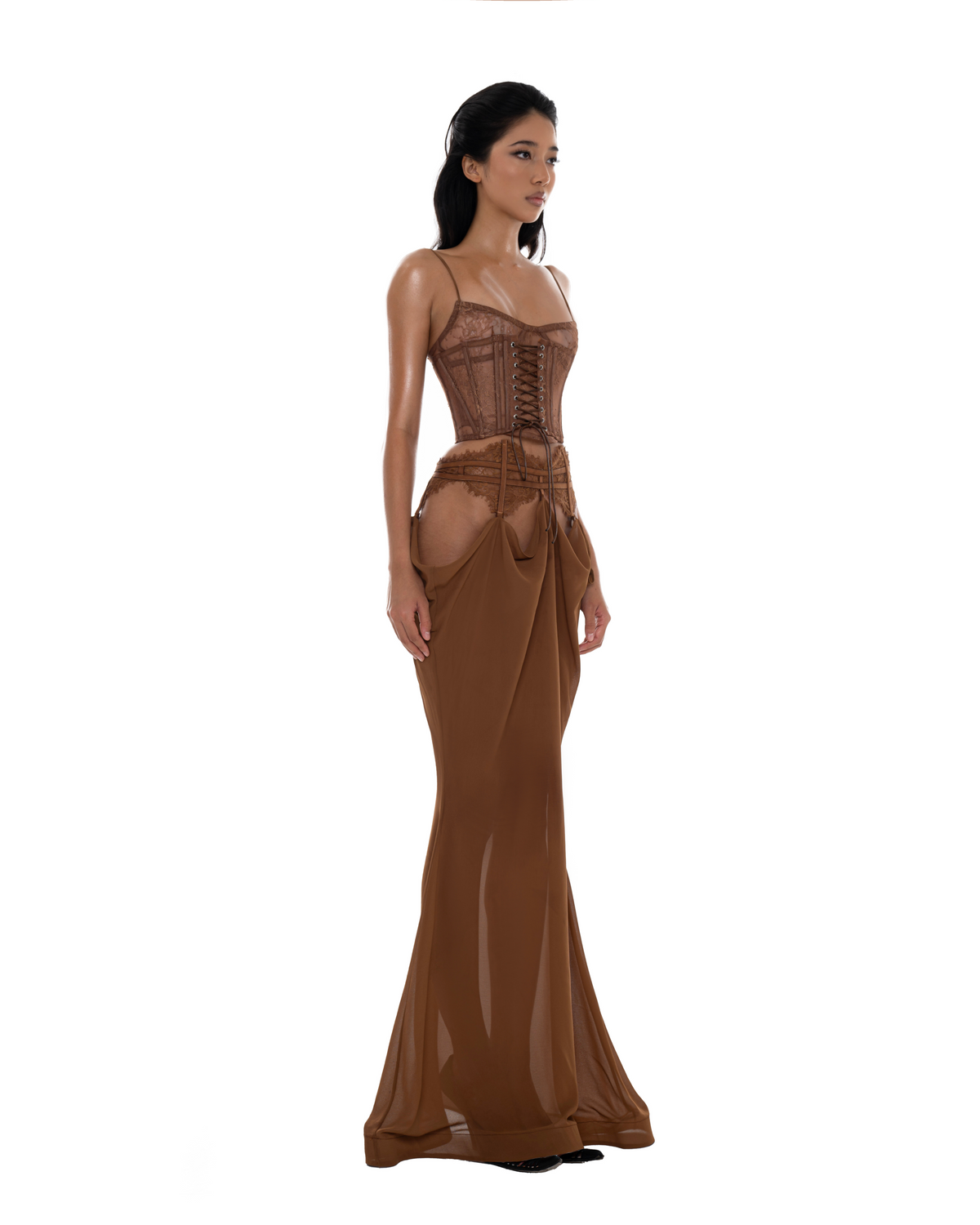 Emi Set - Brown by Huelleyrose