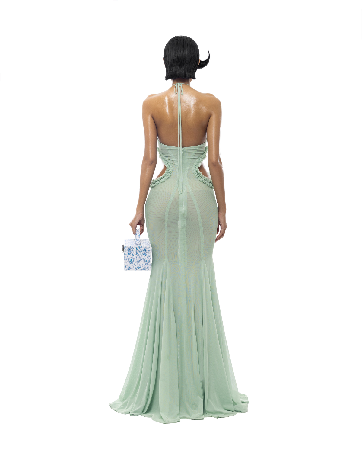 Darya Dress - Green by Huelleyrose