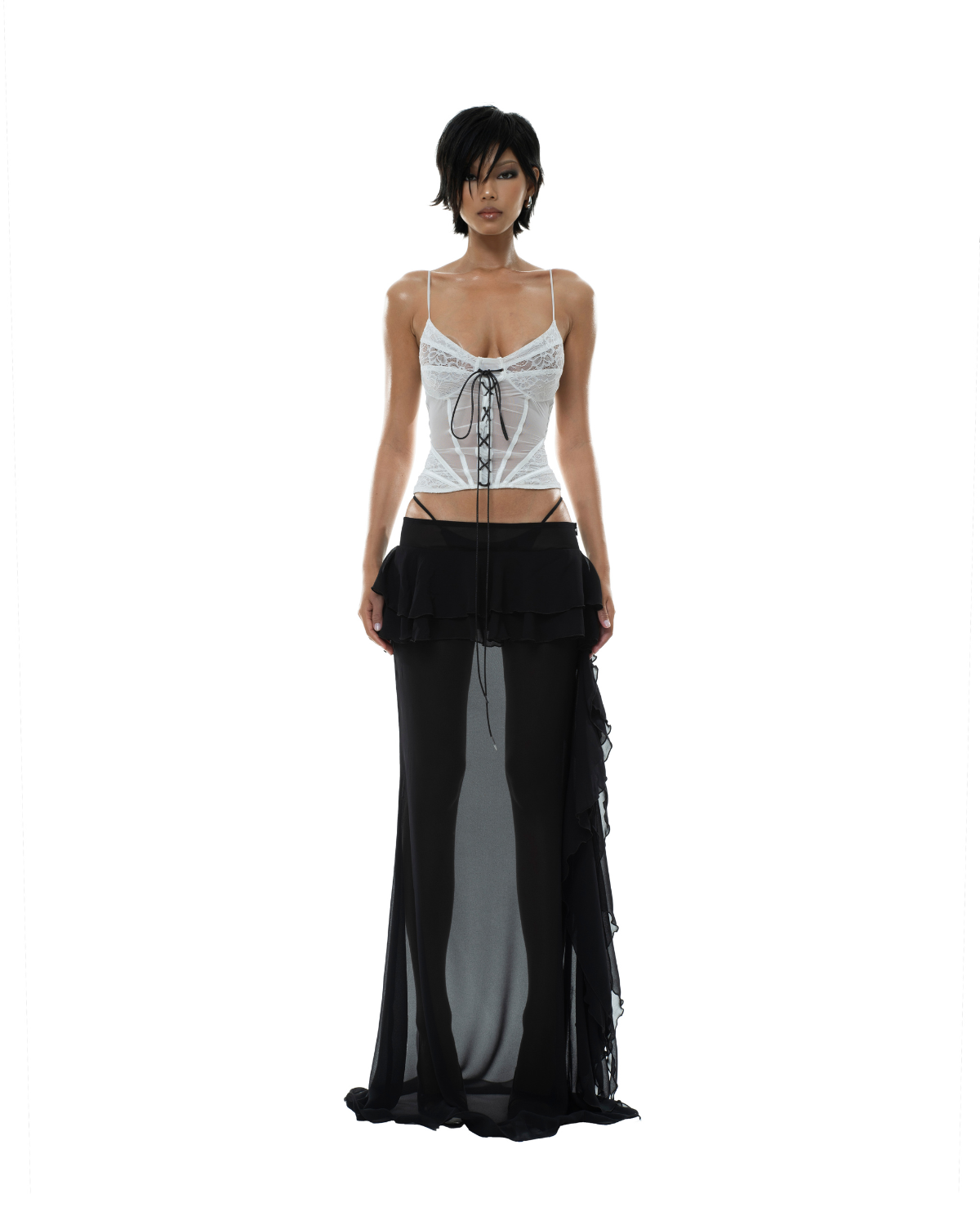 Mai Skirt - Black by Huelleyrose