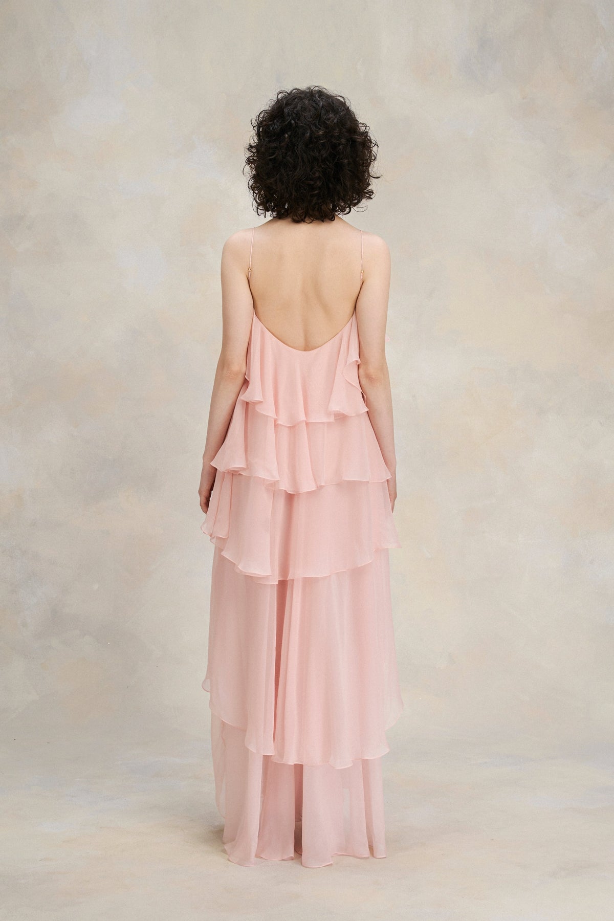 Rose Flounce Dress by Emchic