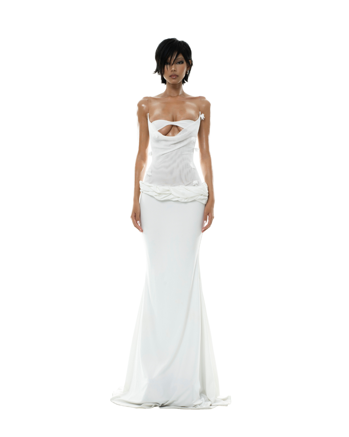 Sok Vy Dress - White by Huelleyrose
