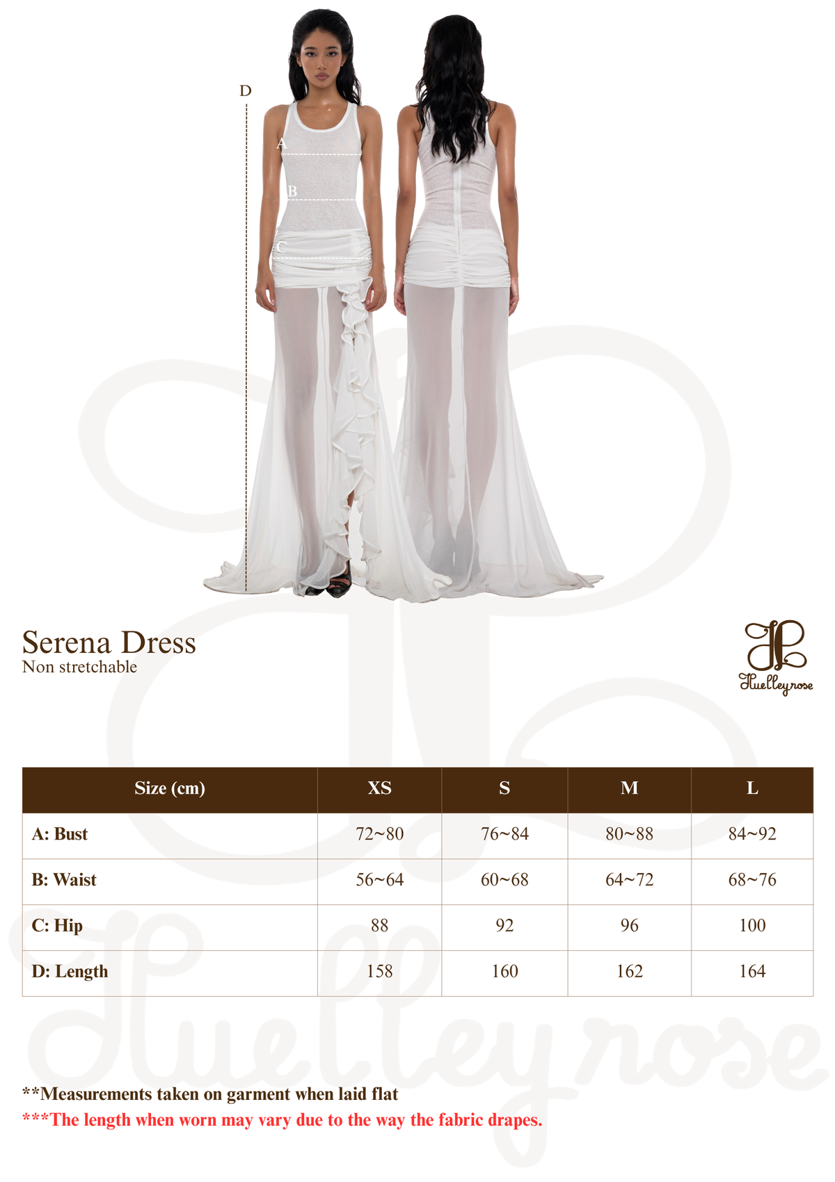 Serena Dress by Huelleyrose