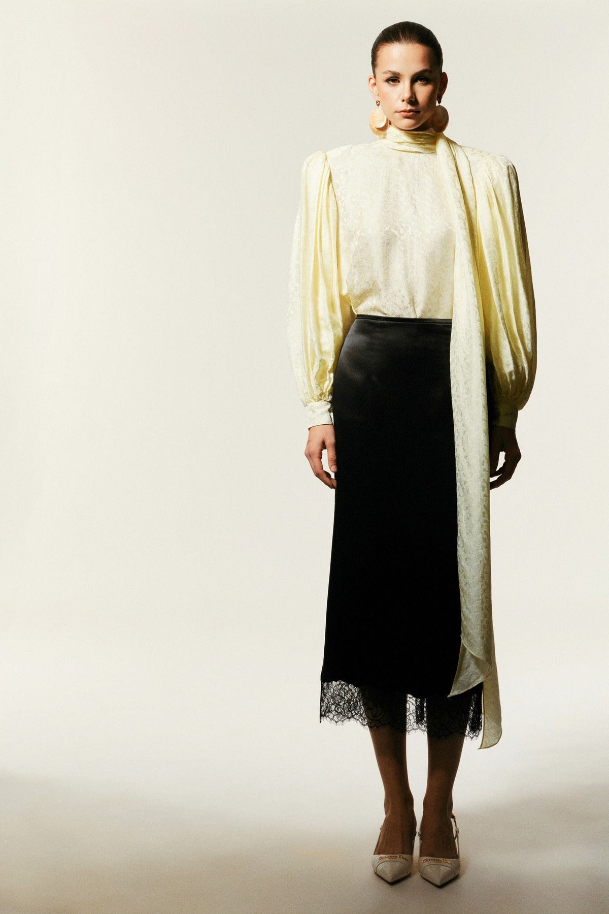 Noir Skirt by HUONG Boutique