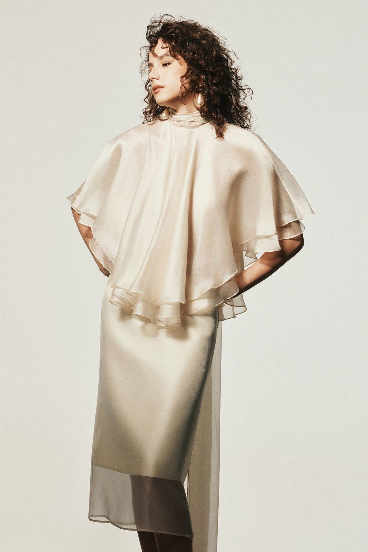 KIỀU Silk Blouse by HUONG Boutique
