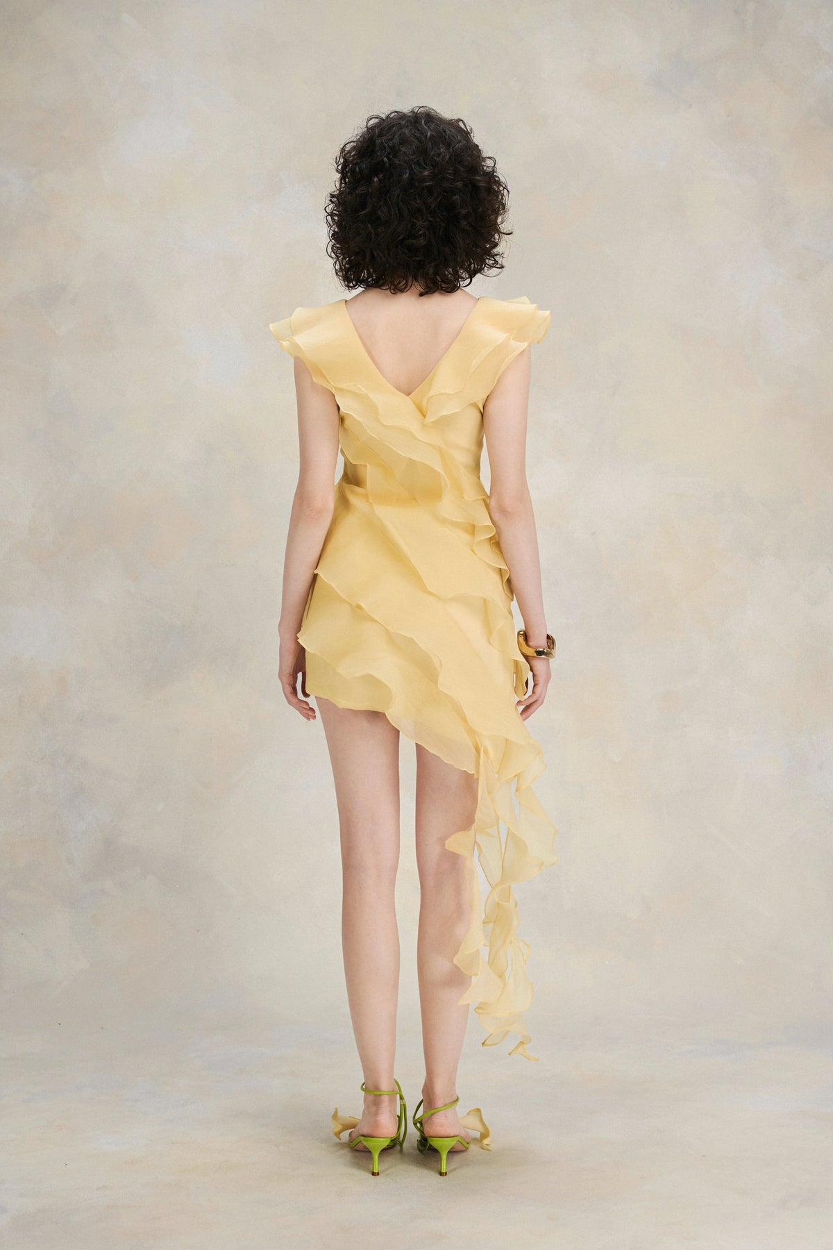 Summer Muse Dress - Yellow by Emchic