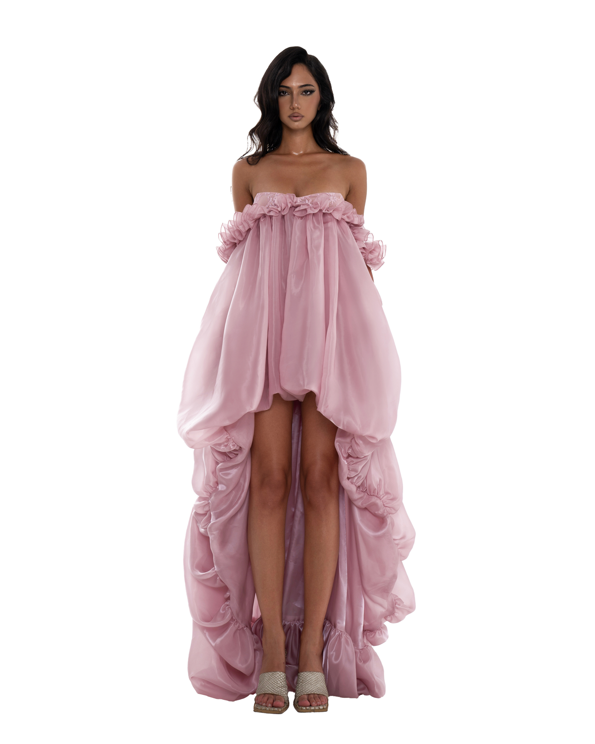 Ily Dress - Pink by Huelleyrose