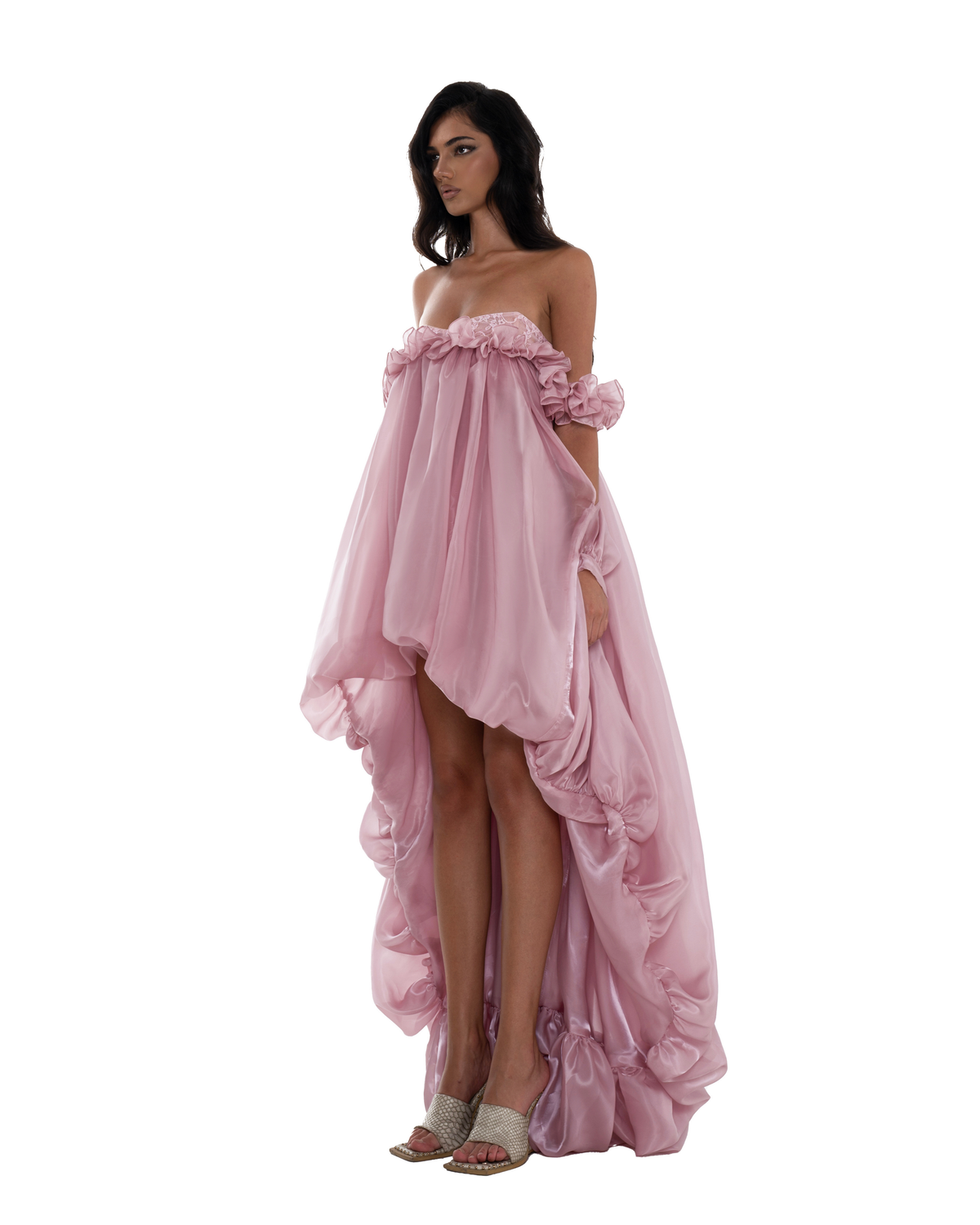 Ily Dress - Pink by Huelleyrose