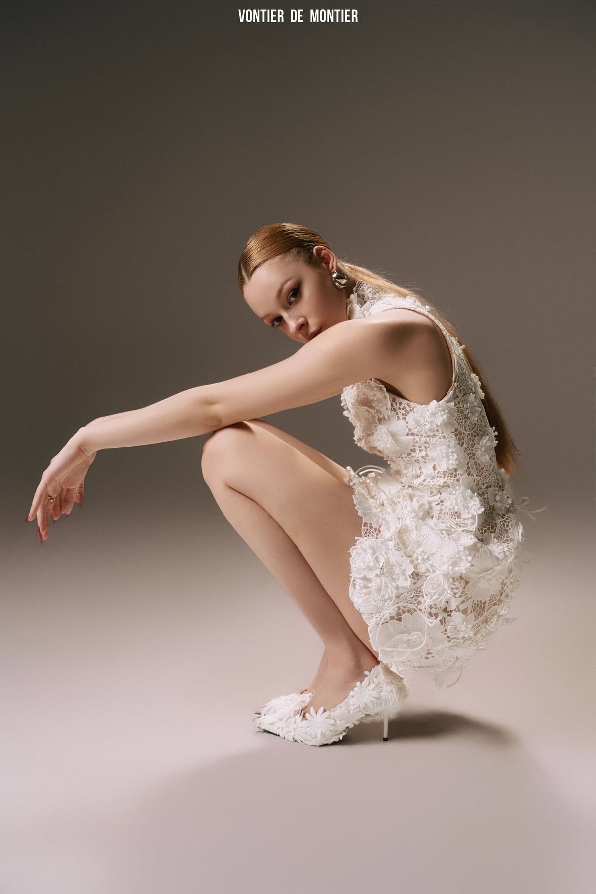 White Belle Jardin Dress by Keira Tong