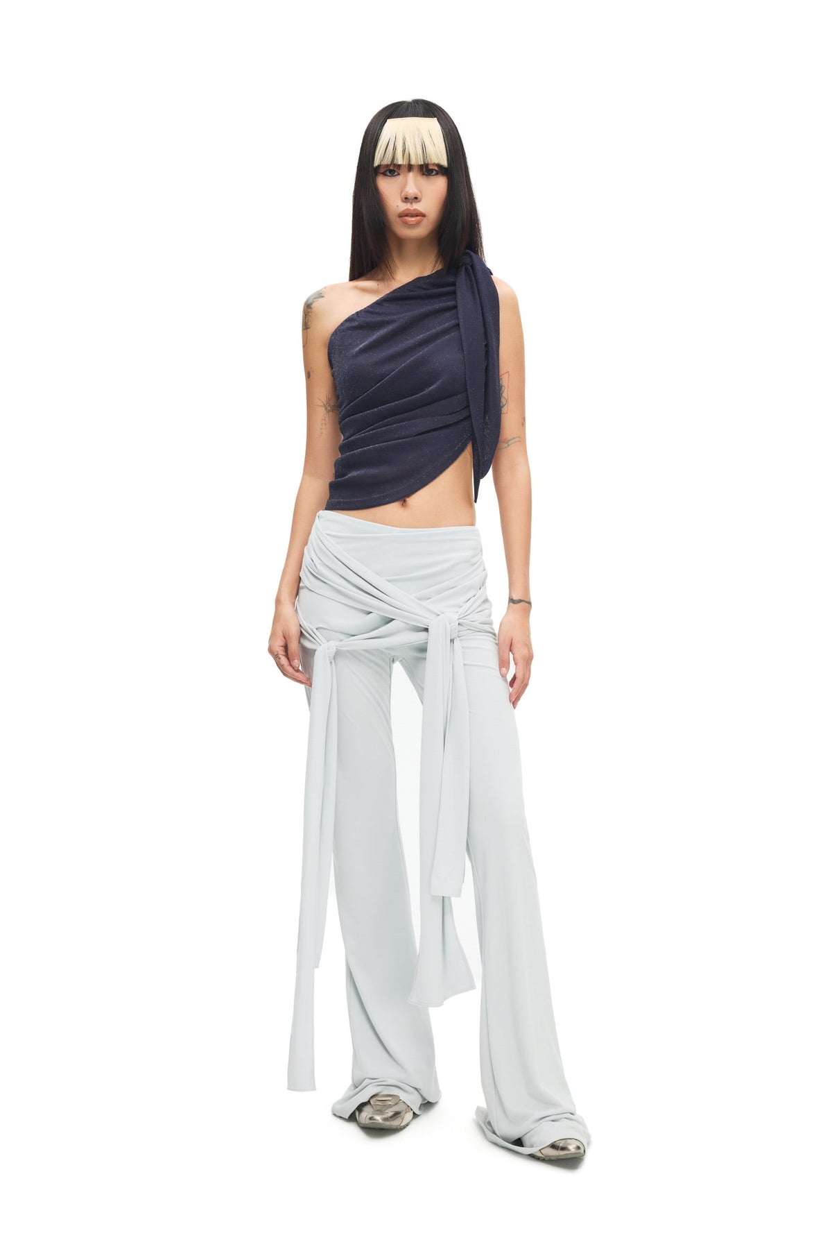 “Knotty” Pants Blue by Sultry Virgin