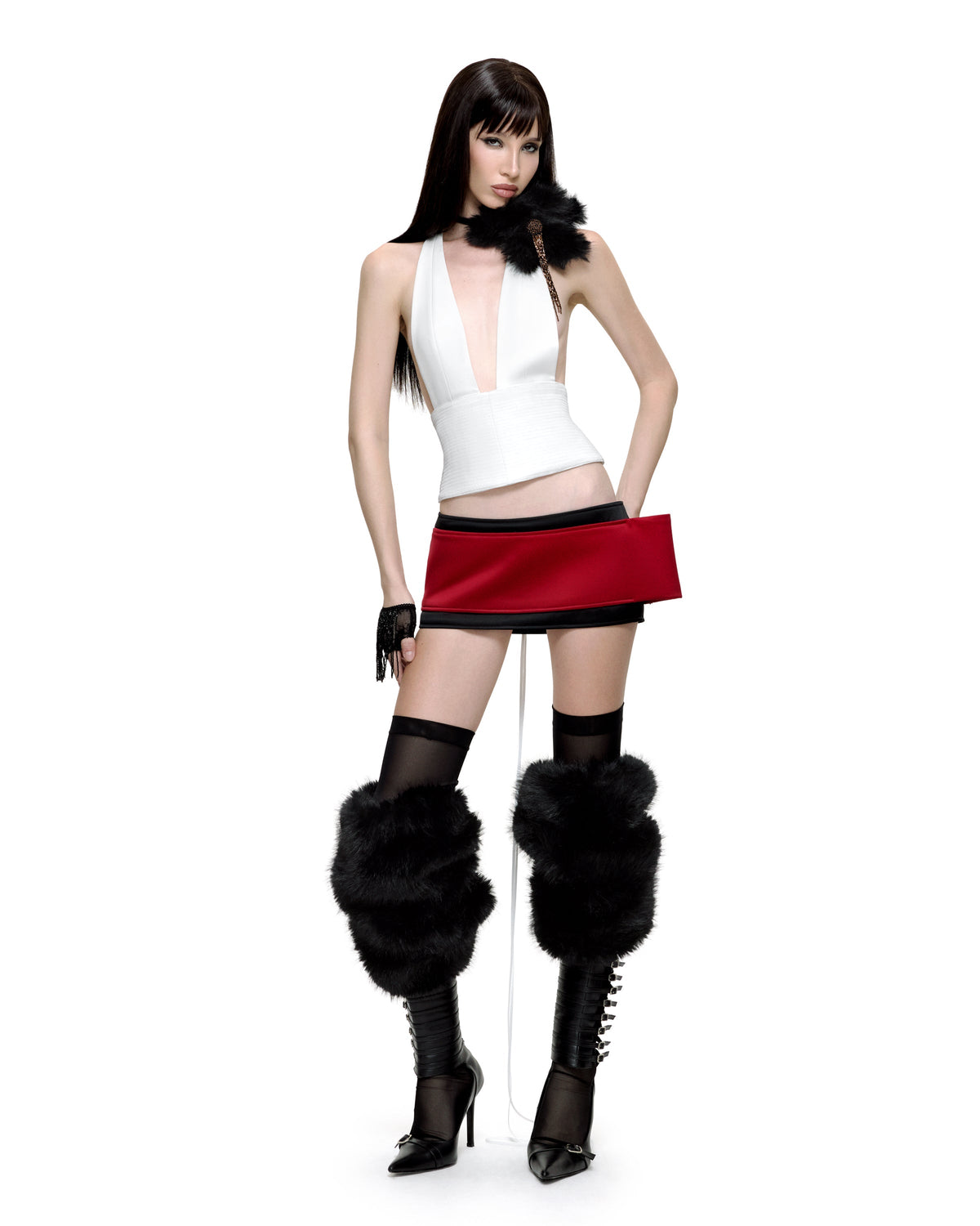 JILL CORSET TOP (WHITE) by BUPBES