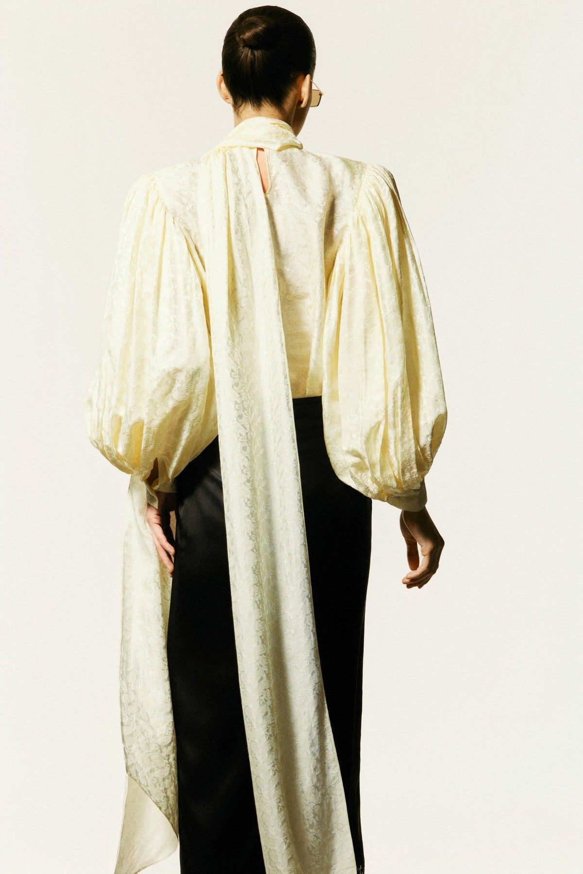 Riviera Silk Blouse by HUONG Boutique