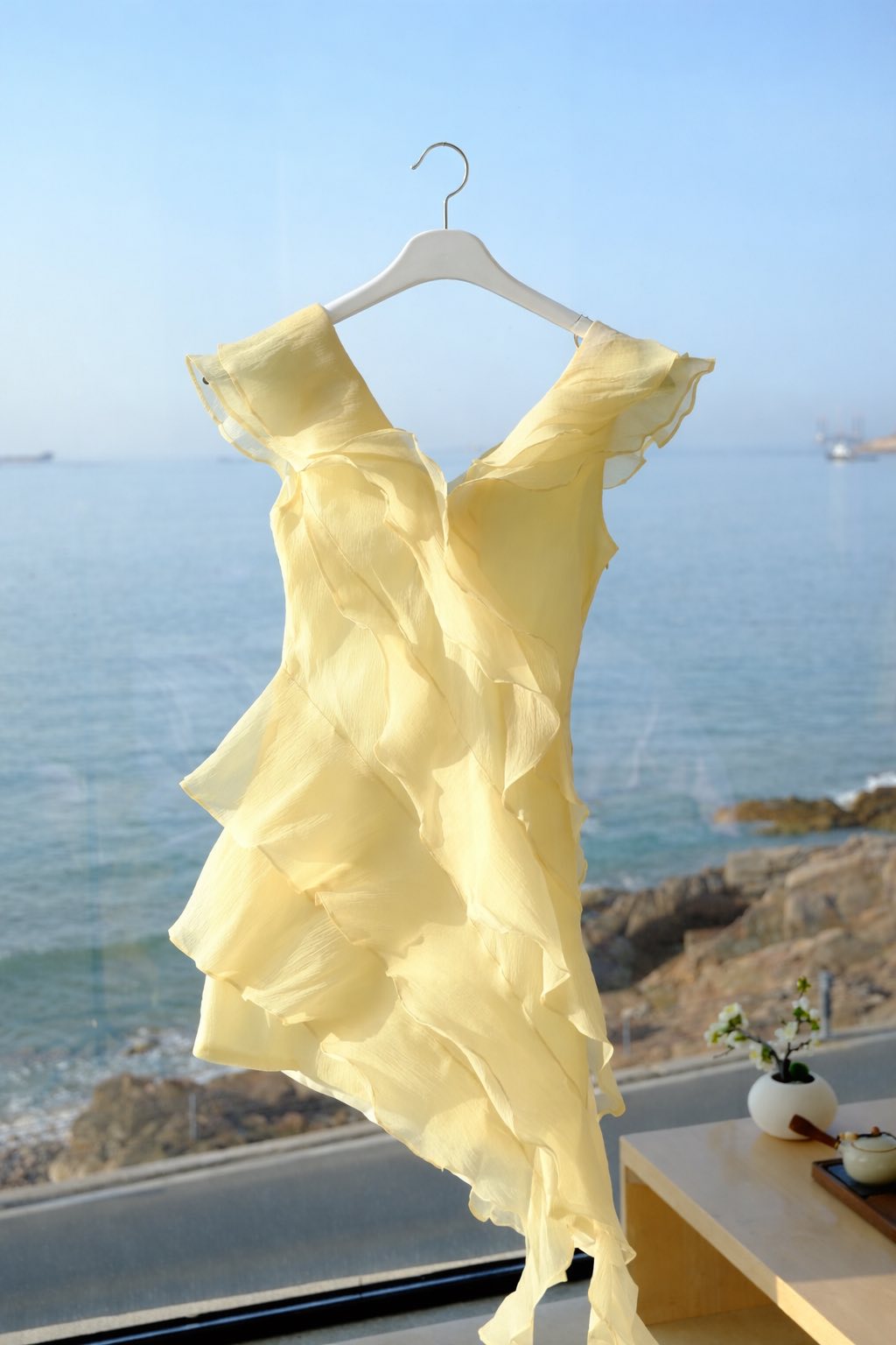 Summer Muse Dress - Yellow by Emchic