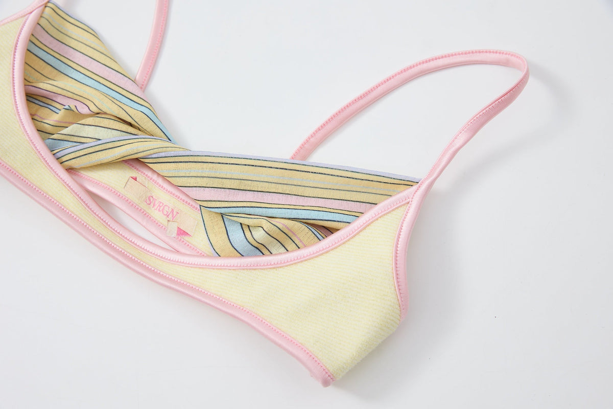 “Beach Club” Twist Bra by Sultry Virgin