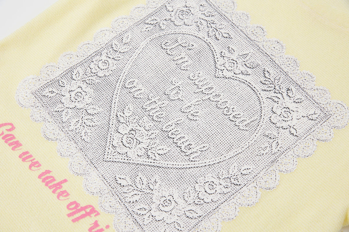 "BEACH PLEASE" Terry Tee by Sultry Virgin
