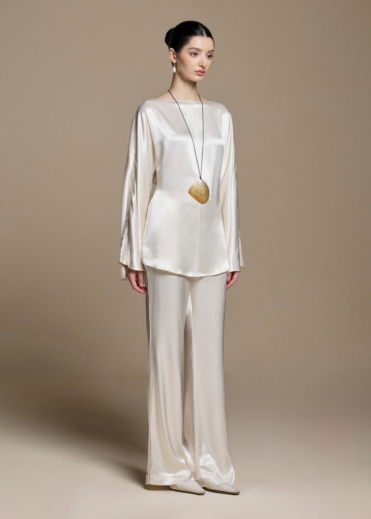 BÁCH Silk Pants by HUONG Boutique