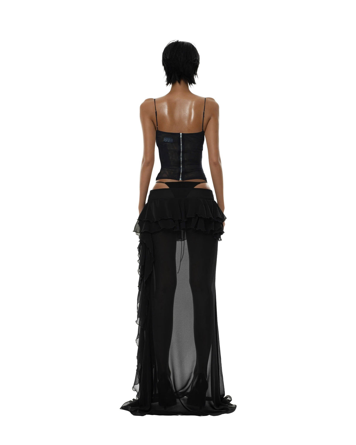 Angelica Top - Black by Huelleyrose