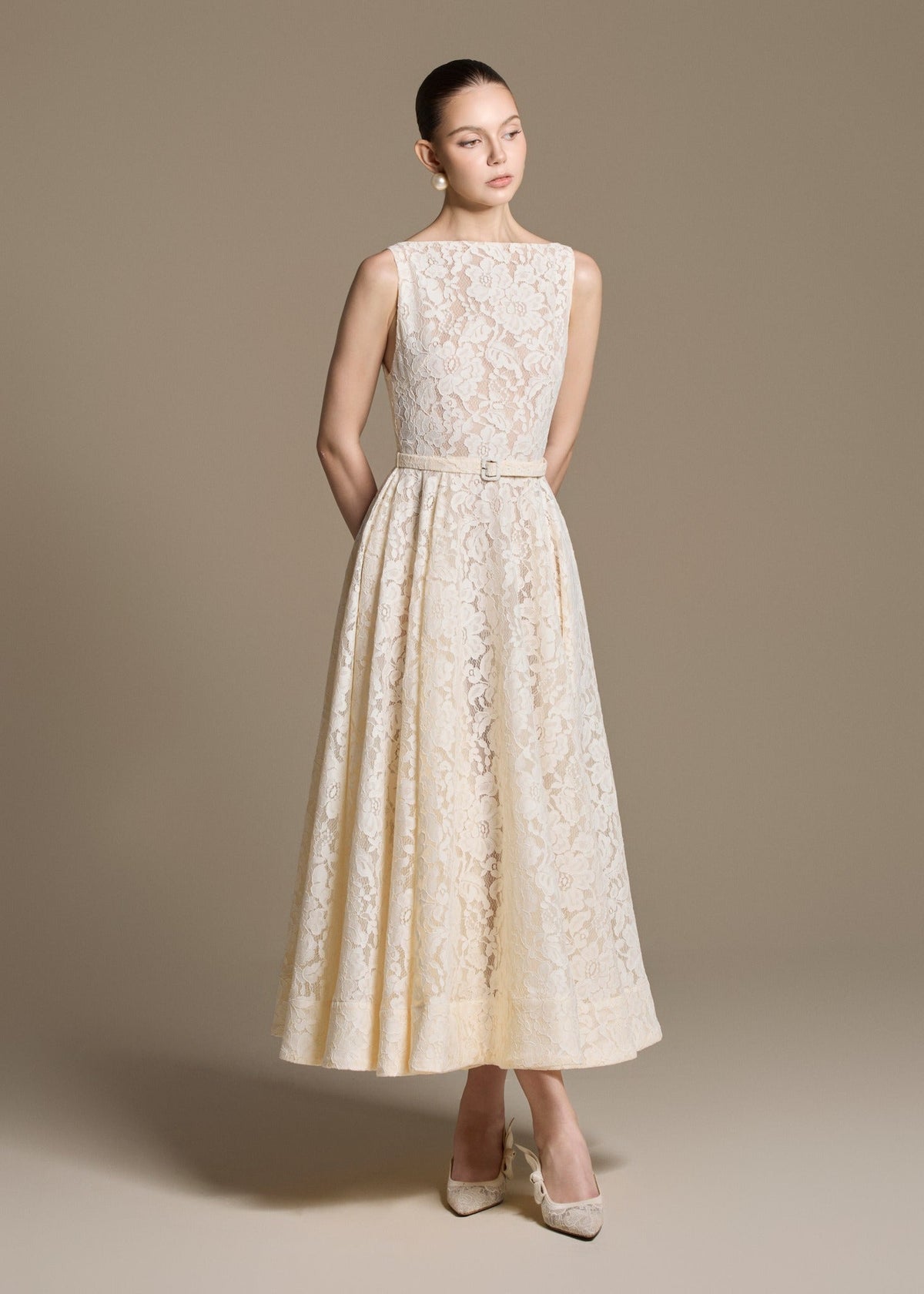 Eliza Lace Dress by HUONG Boutique