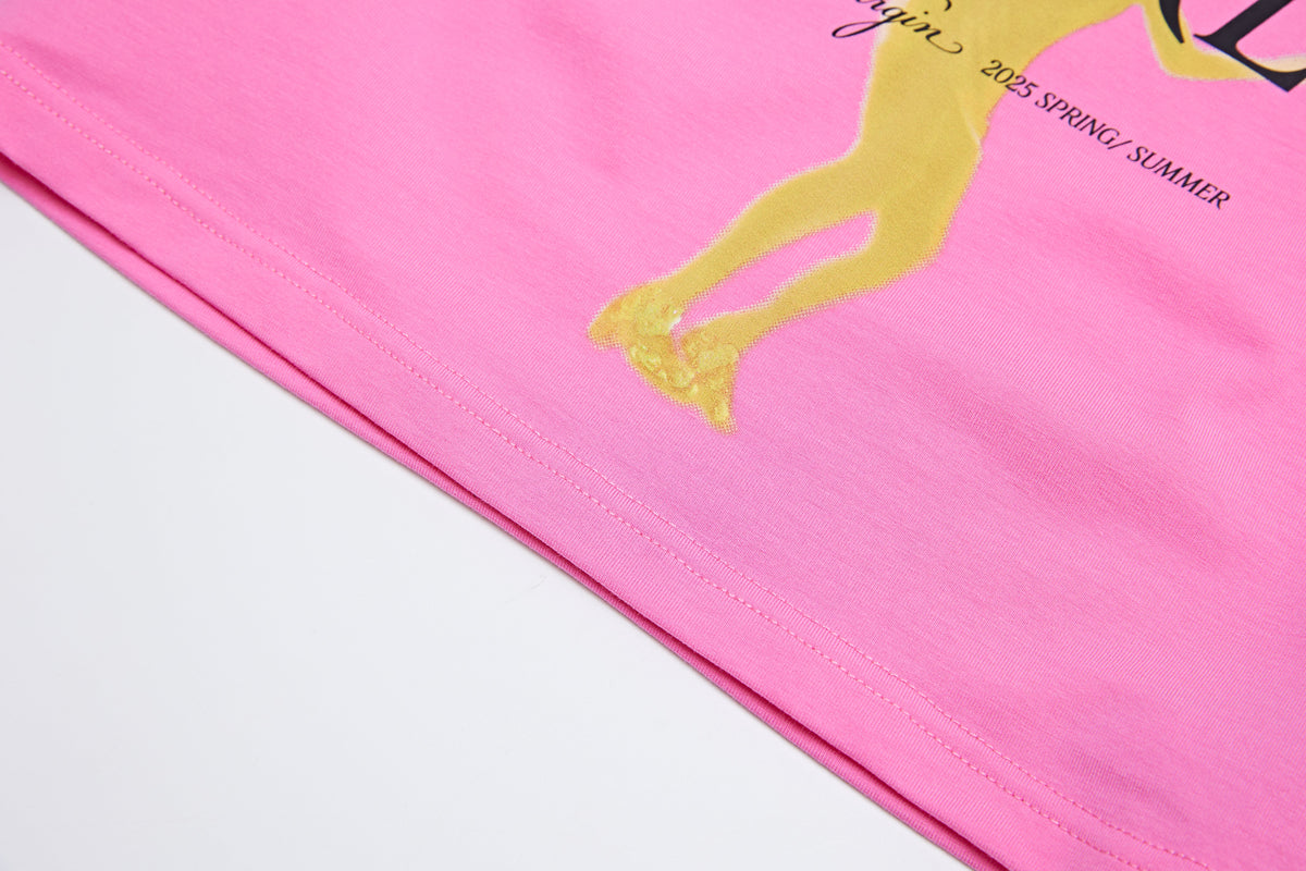 “I LOVE GIRLS" Crop T-Shirt by Sultry Virgin