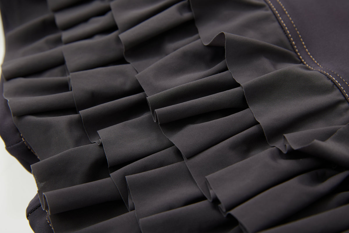 "Cakey" skort Dark Denim by Sultry Virgin